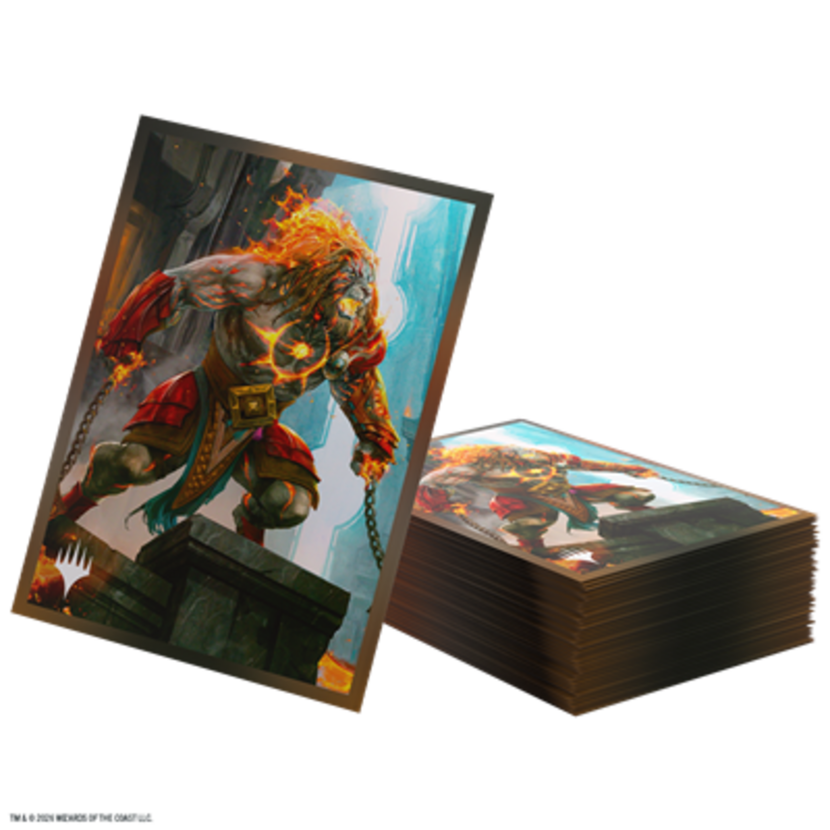 Gamegenic GameGenic MTG Premium Art Sleeves Reality Fracture Ajani Path of Vengeance 105 ct