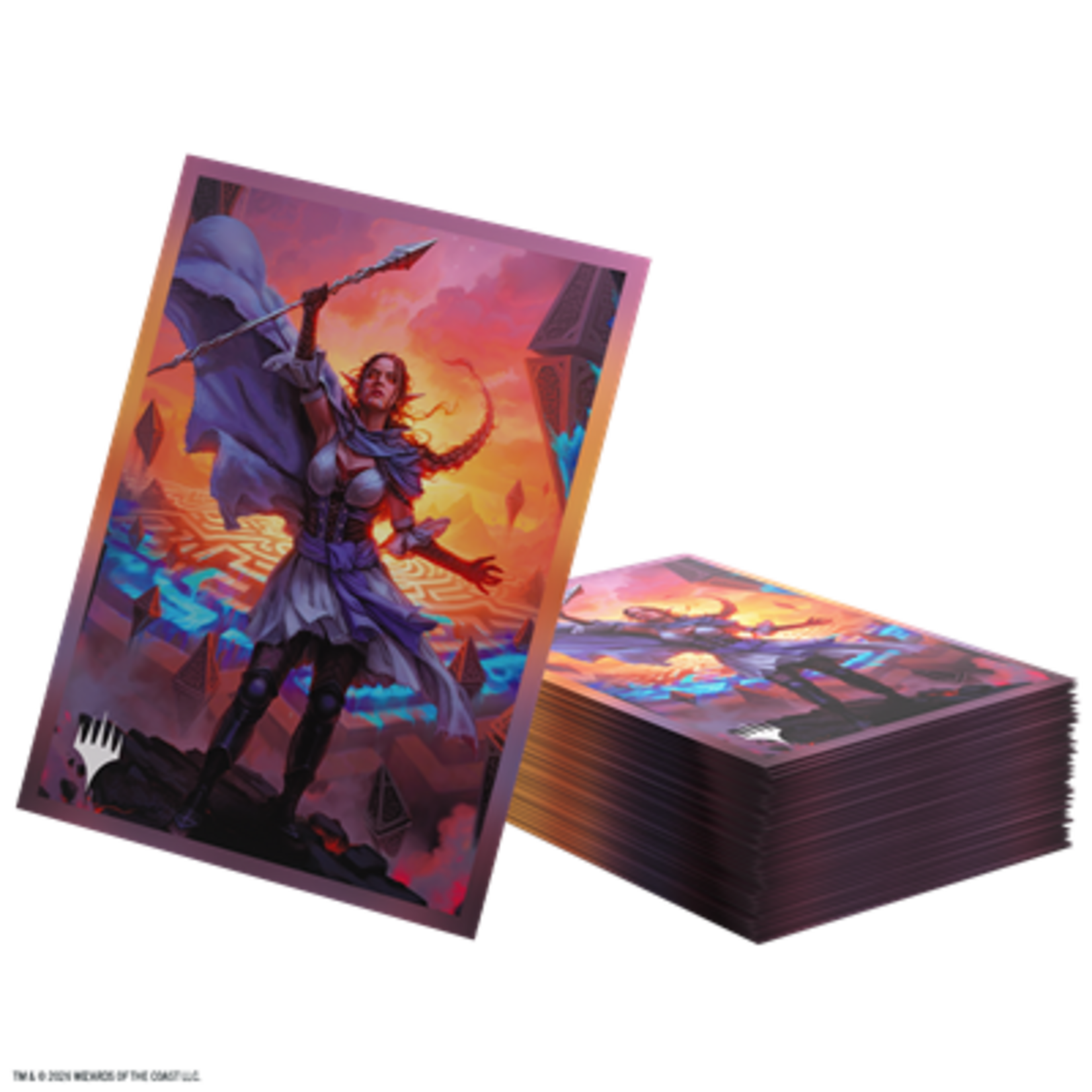 Gamegenic GameGenic MTG Premium Art Sleeves Reality Fracture Nissa Leyline Tamer 105 ct