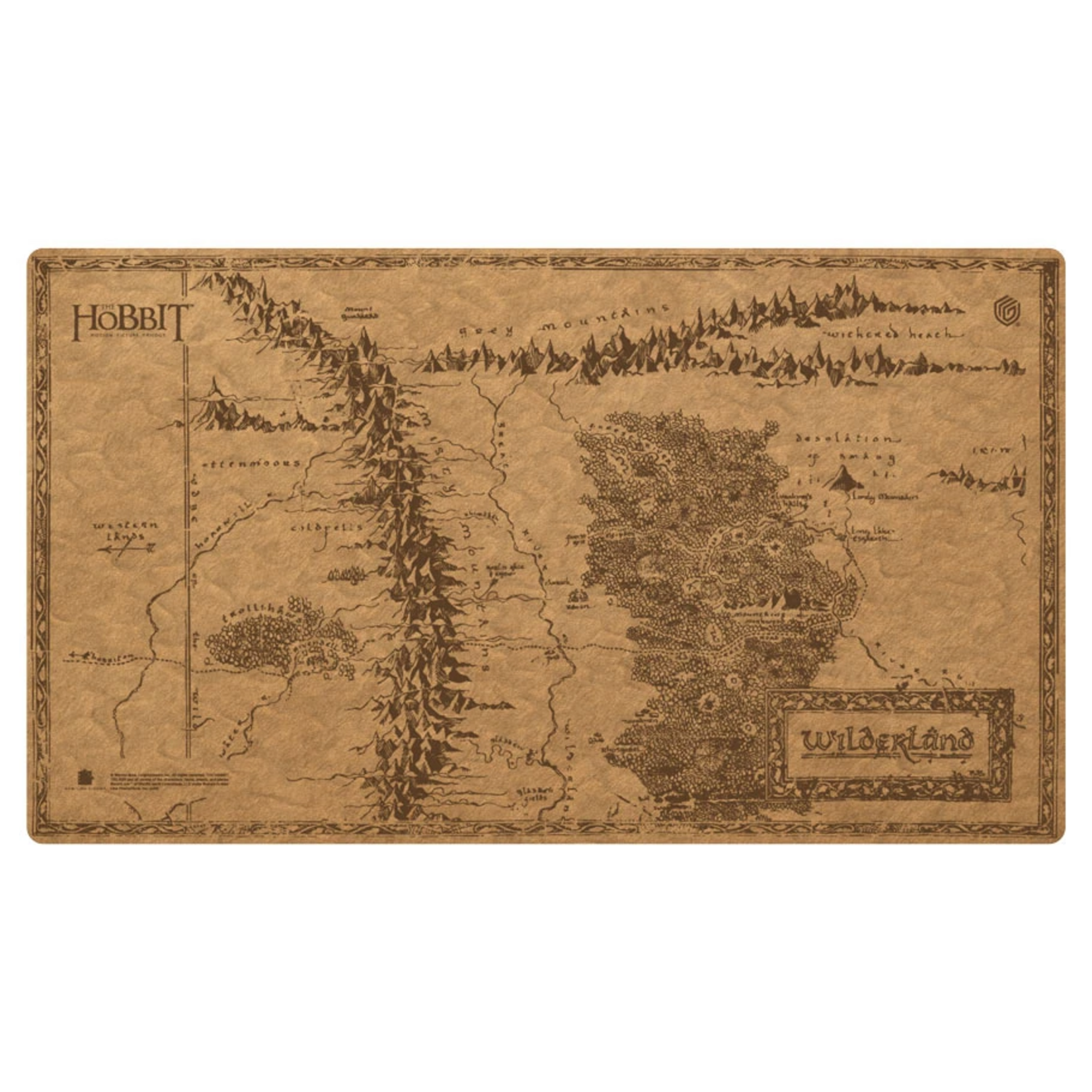 Ultimate Guard Ultimate Guard Playmat Sophoskin The Hobbit Wilderland Map