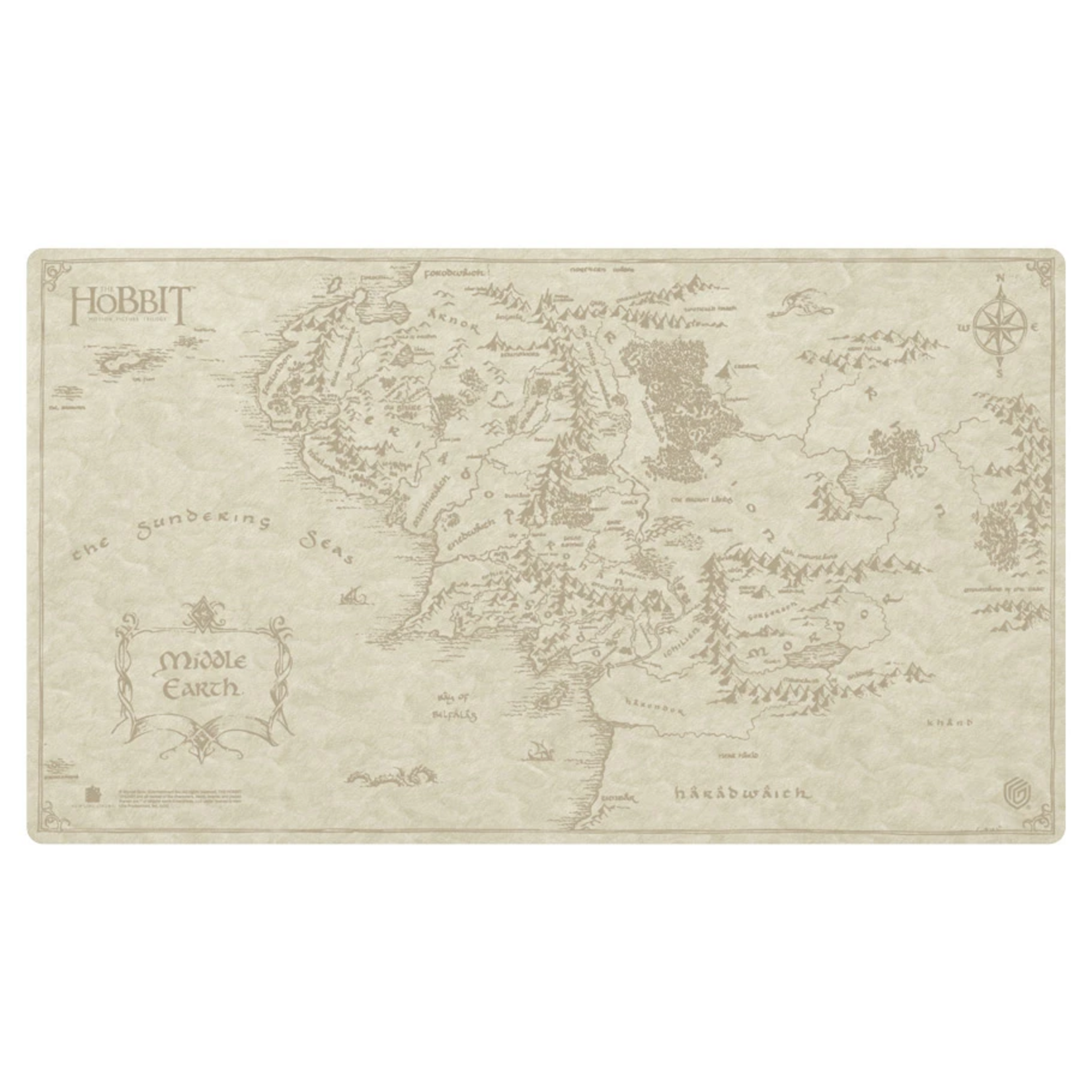 Ultimate Guard Ultimate Guard Playmat Sophoskin The Hobbit Middle-Earth Map