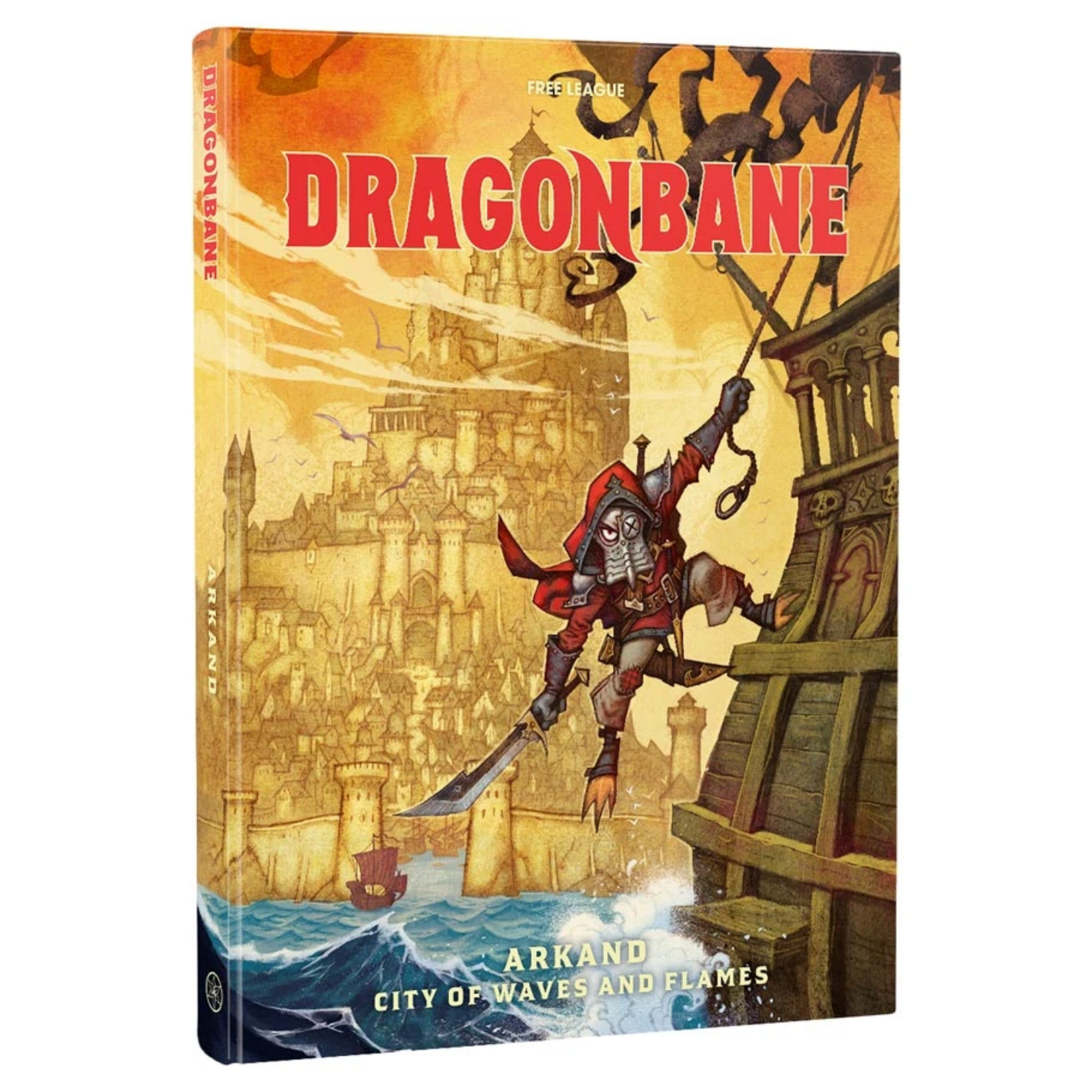 Free League Publishing Dragonbane Arkand City of Waves and Flames