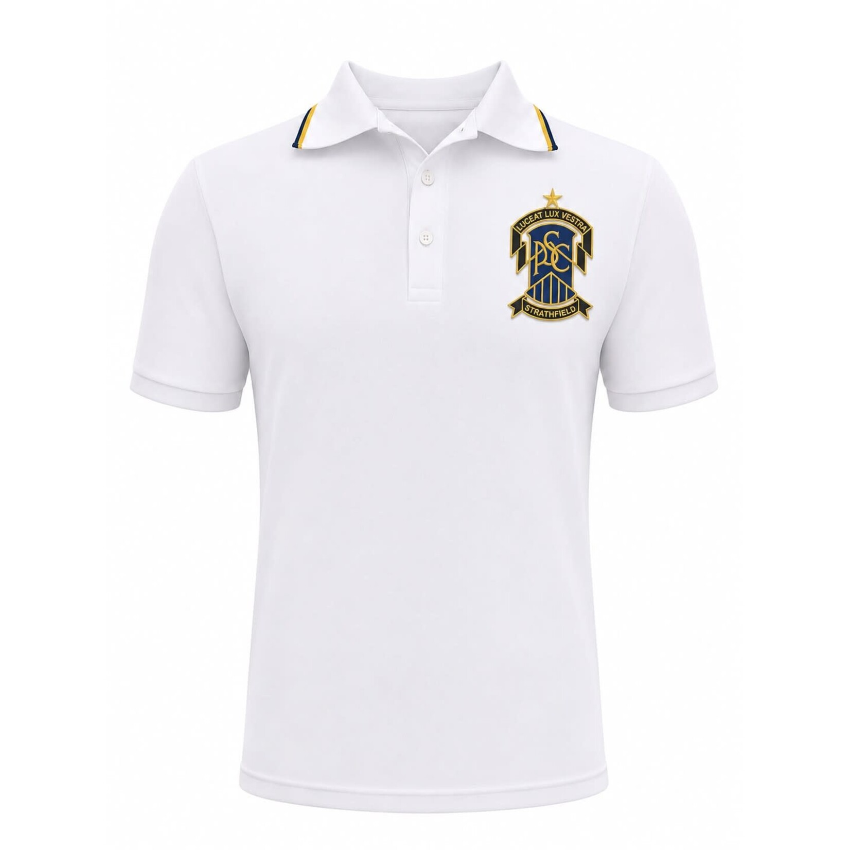 White Polo S/S