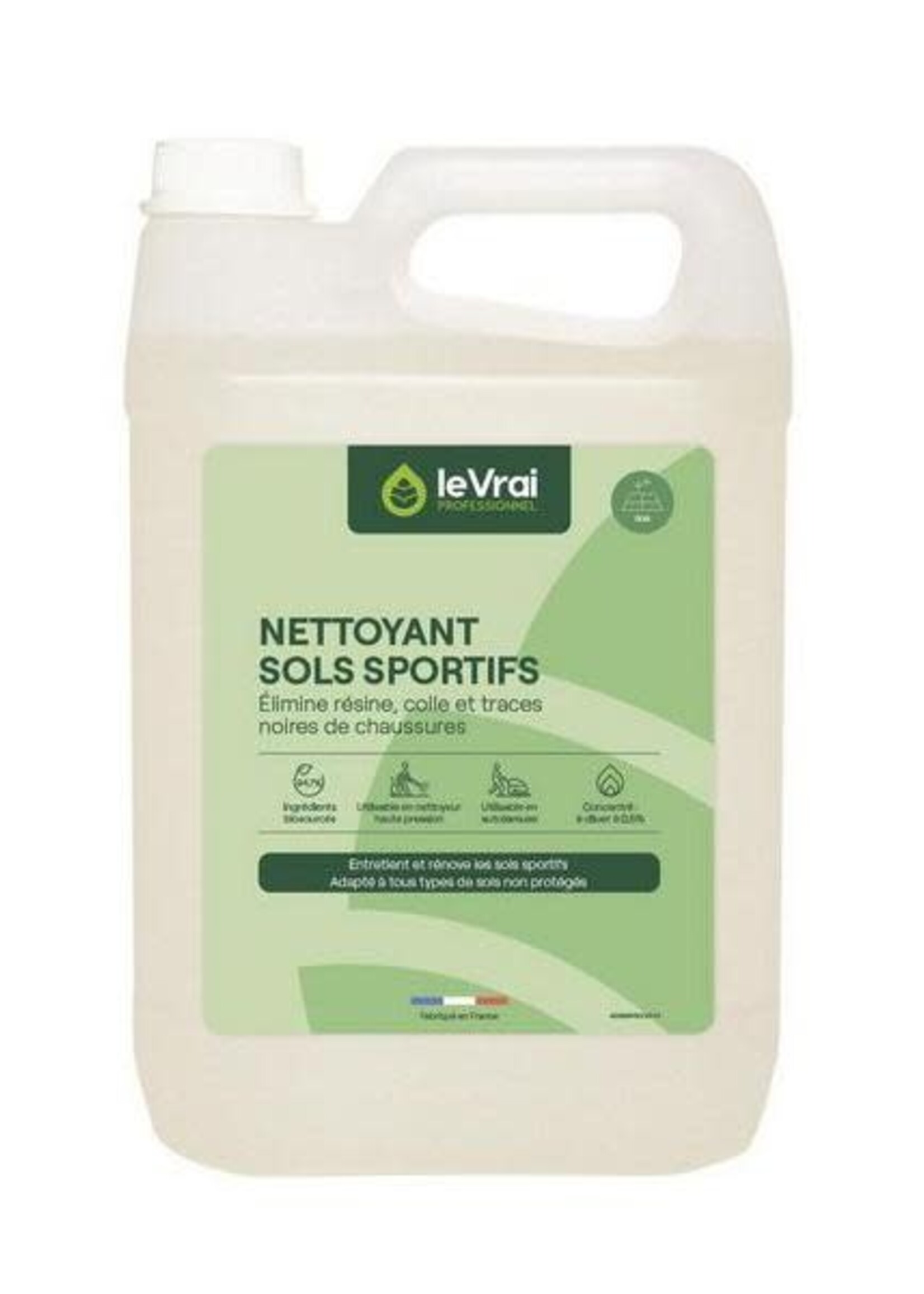 Le vrai professionnel Nettoyant sols sportifs 5L