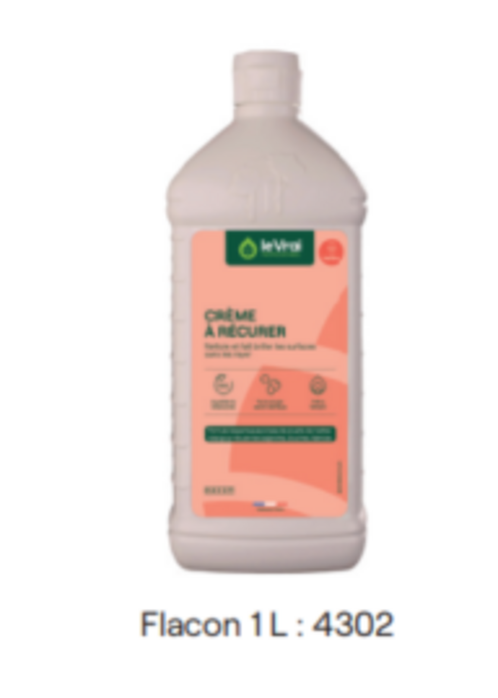 Le vrai professionnel Crème à récurer 1L