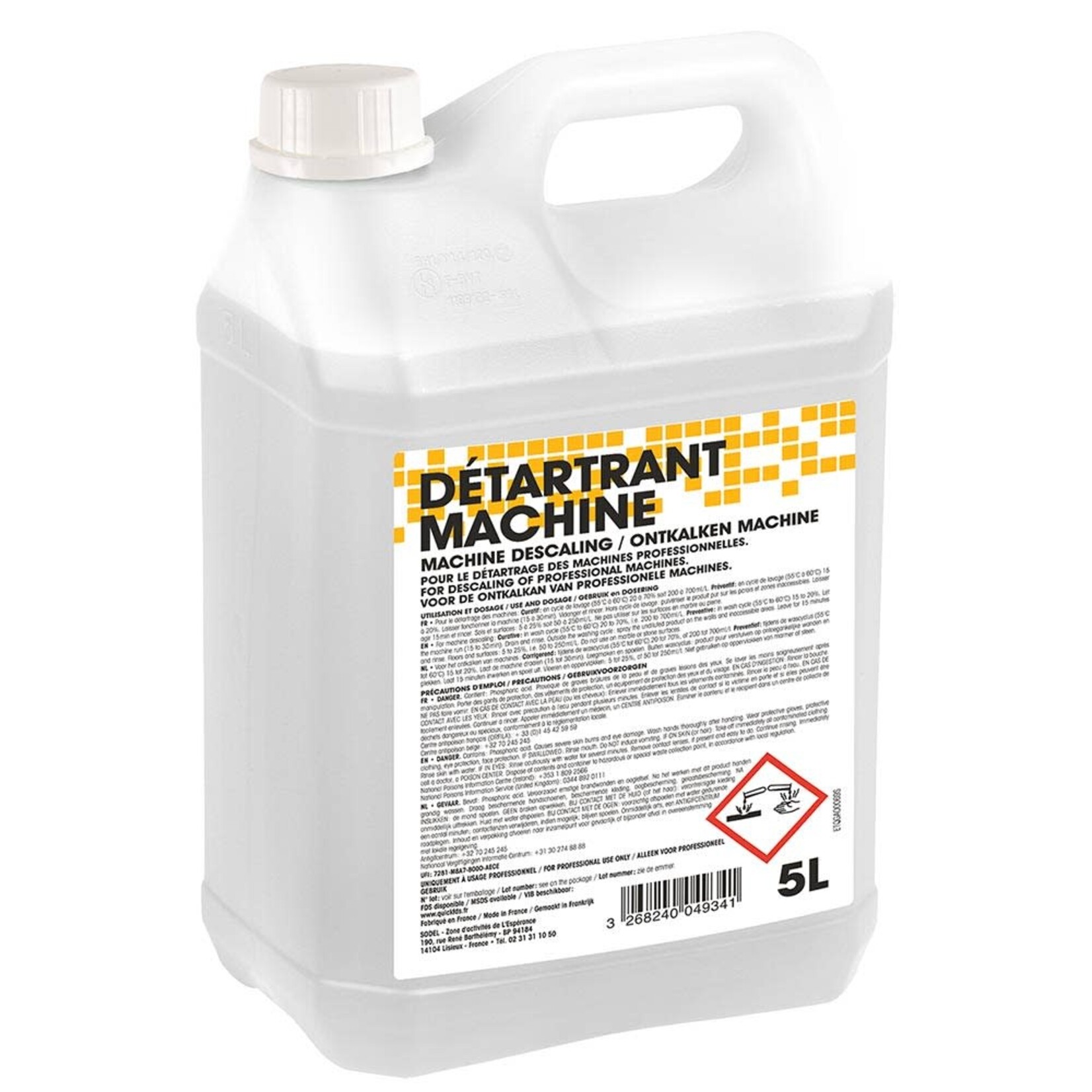 Exeol Détartrant machine 5L GAO