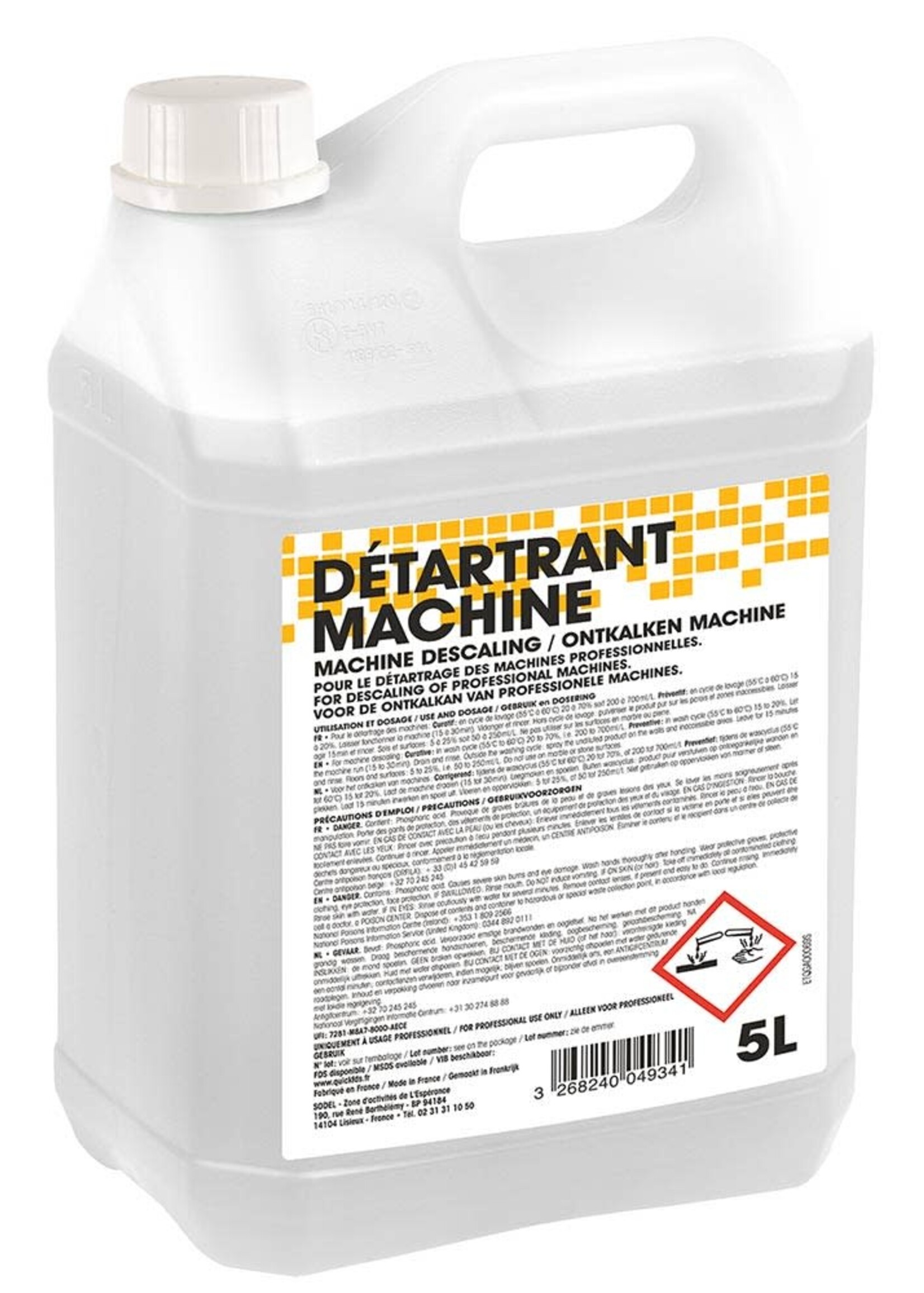 Exeol Détartrant machine 5L GAO
