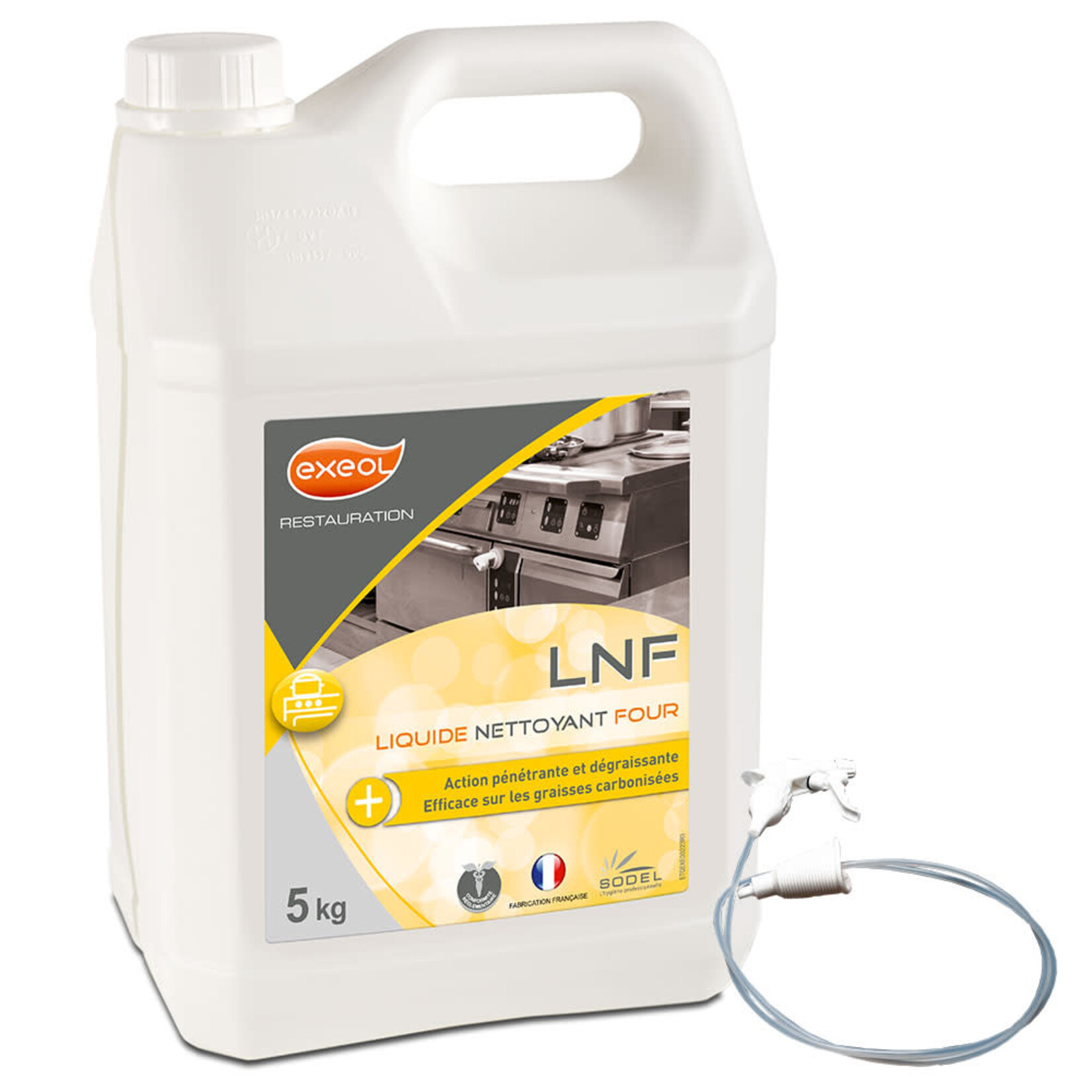 Exeol Liquide nettoyant four 5L - LNF