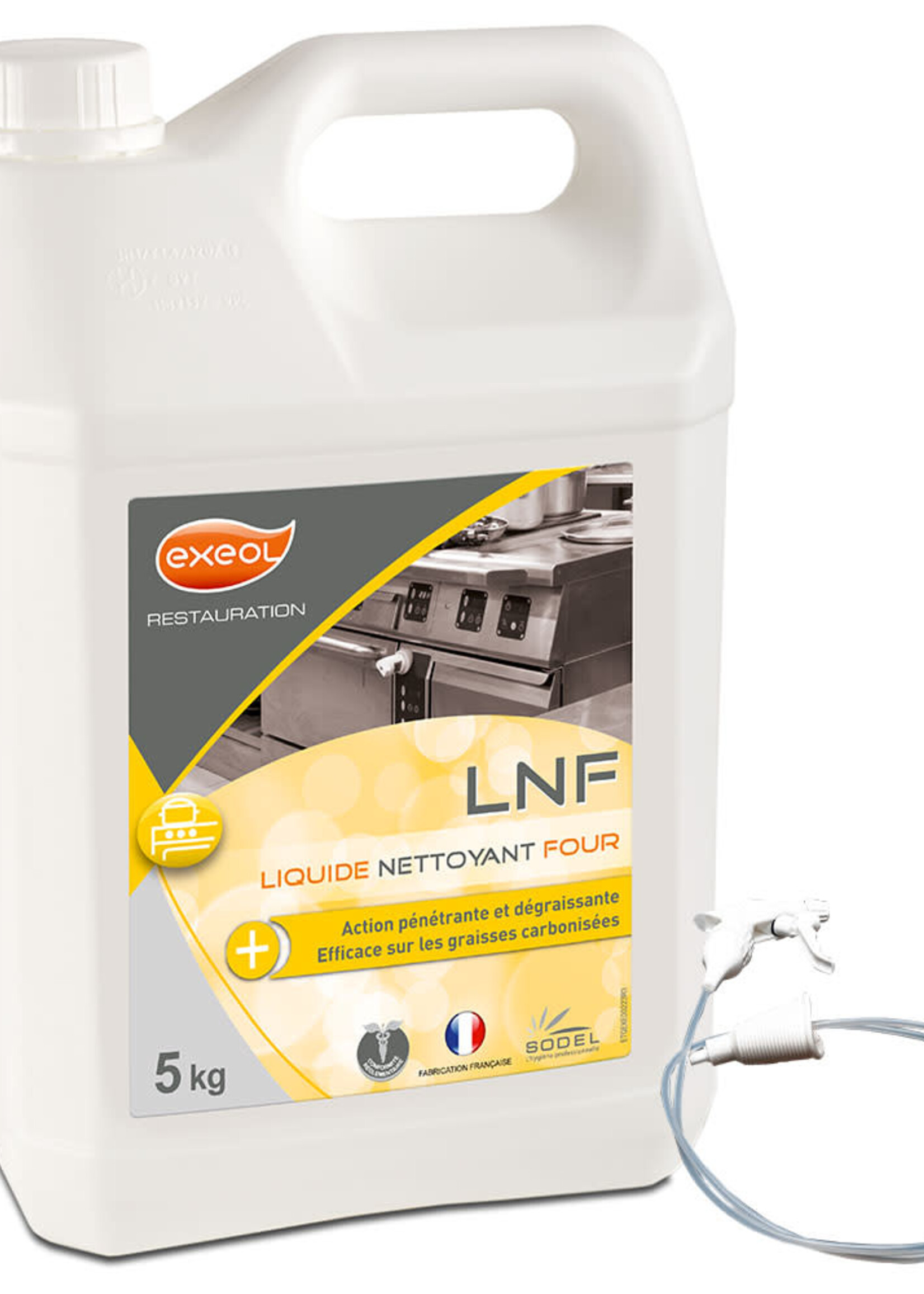 Exeol Liquide nettoyant four 5L