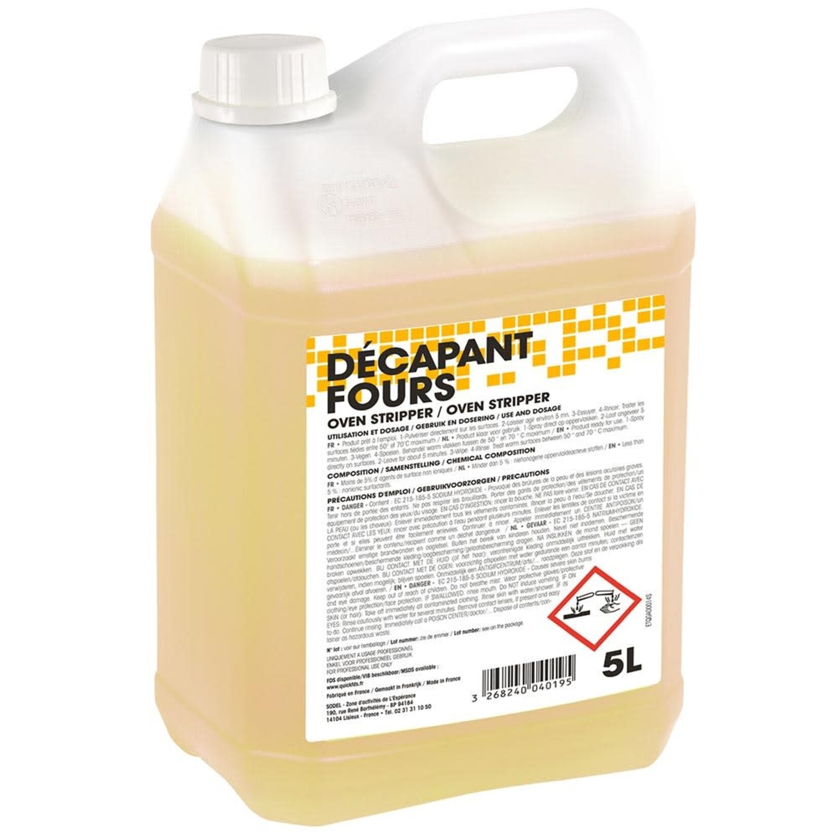 Exeol Décapant four 5L GAO