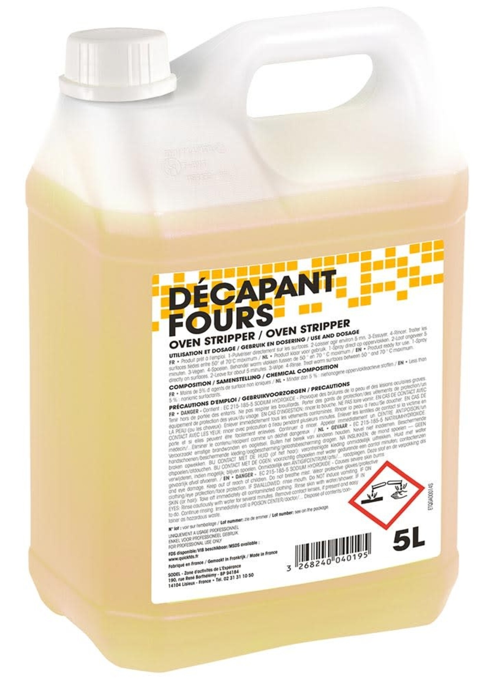 Exeol Décapant four 5L GAO