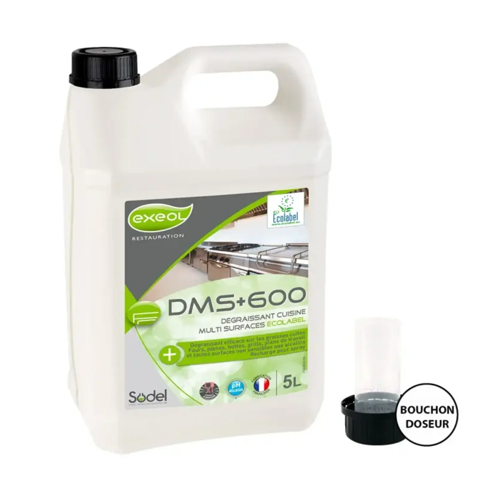 Exeol Dégraissant multi surfaces 5L - DMS+600