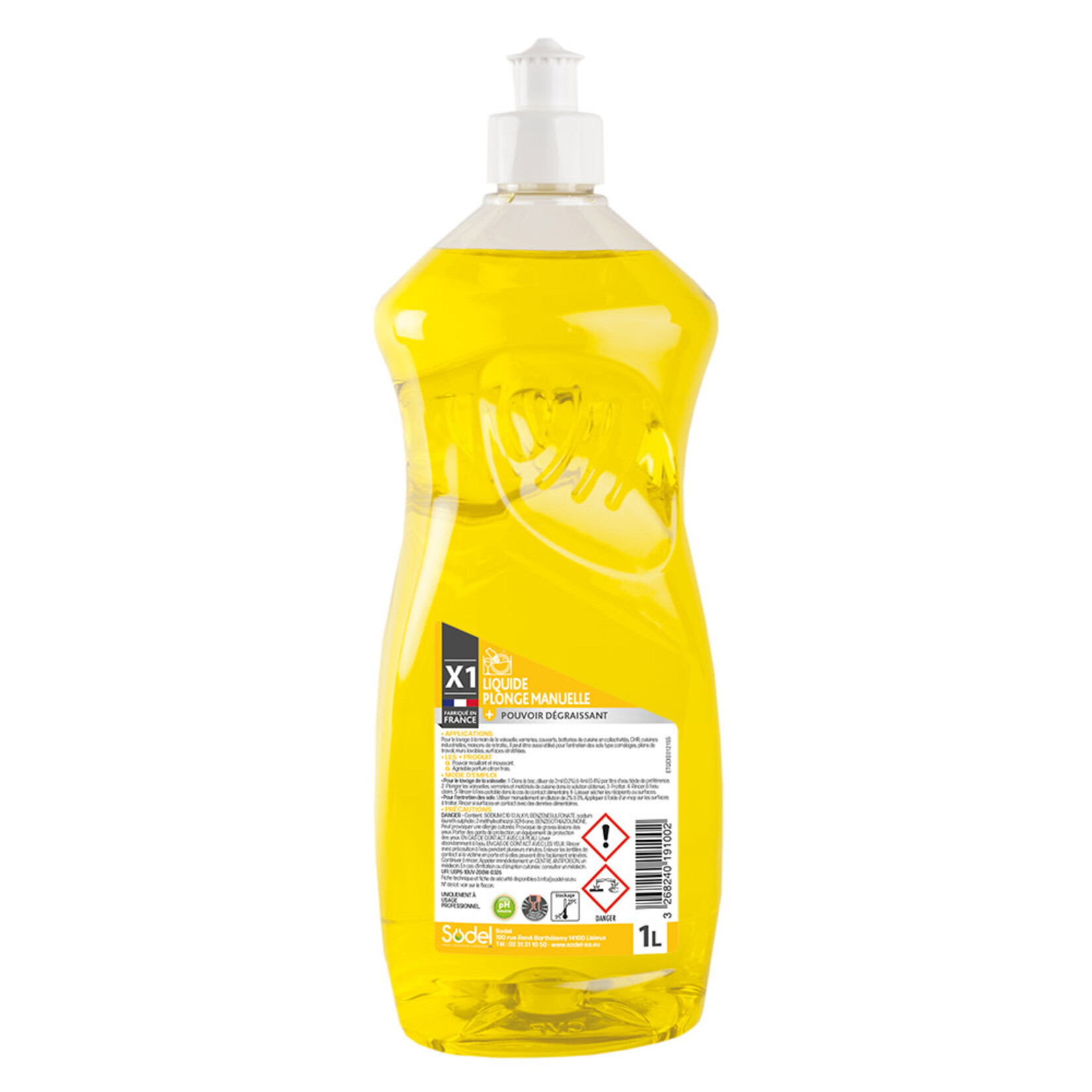 Exeol Liquide plonge manuelle 1L - X1