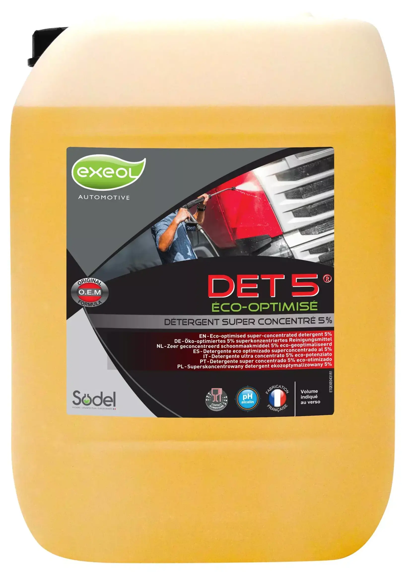 Exeol Copy of Détergent carrosserie  concentré 20L