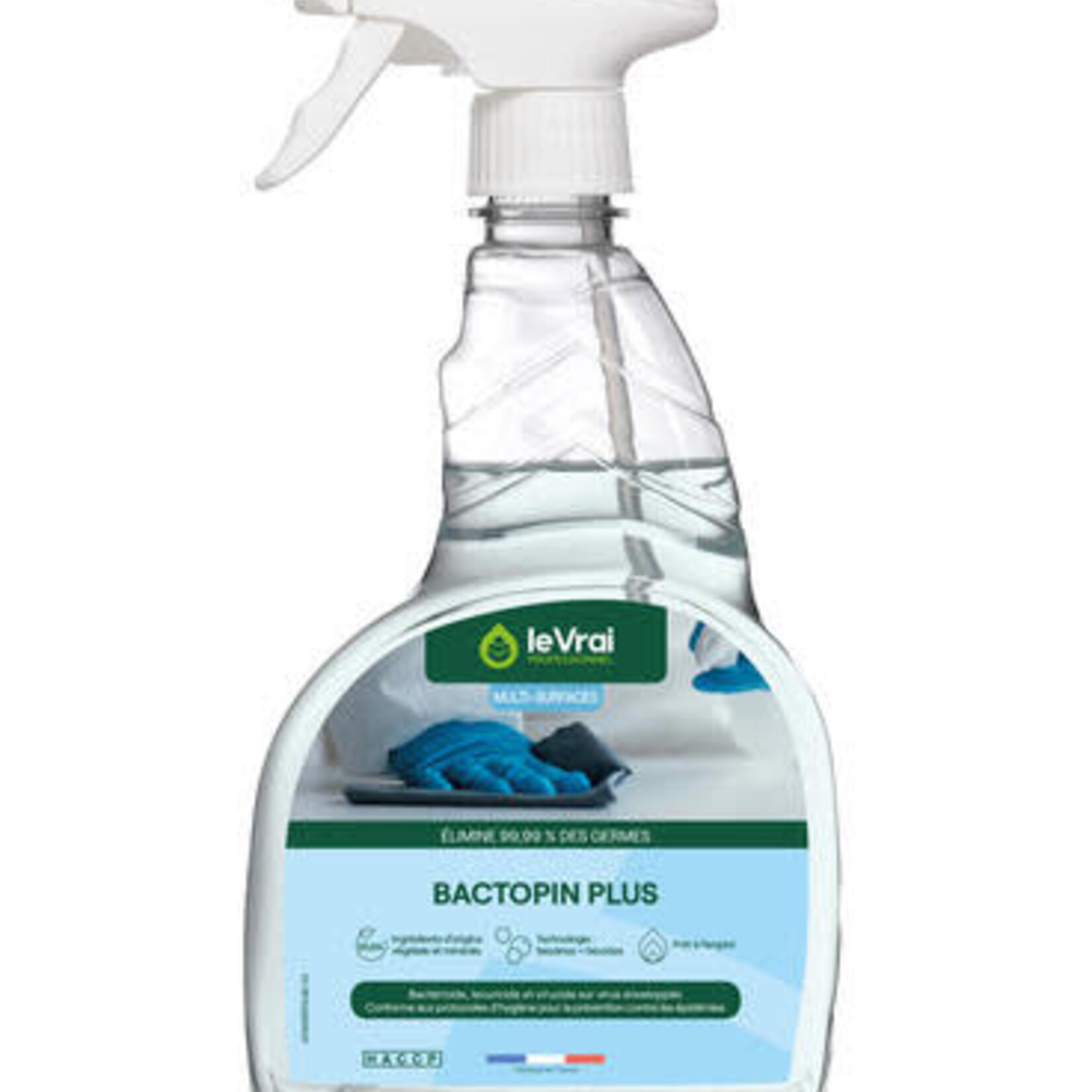Le vrai professionnel Bactopin plus PAE 750ML