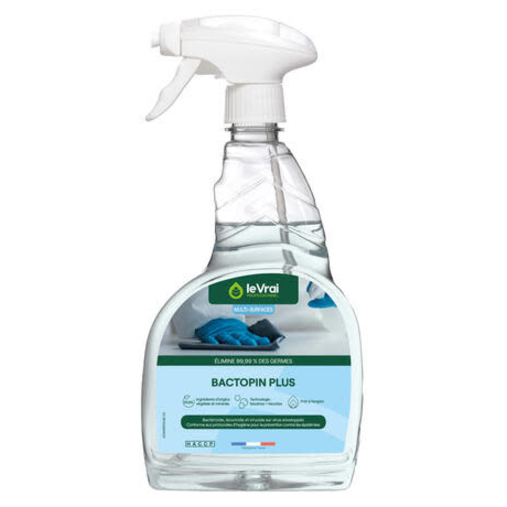 Le vrai professionnel Bactopin plus PAE 750ML