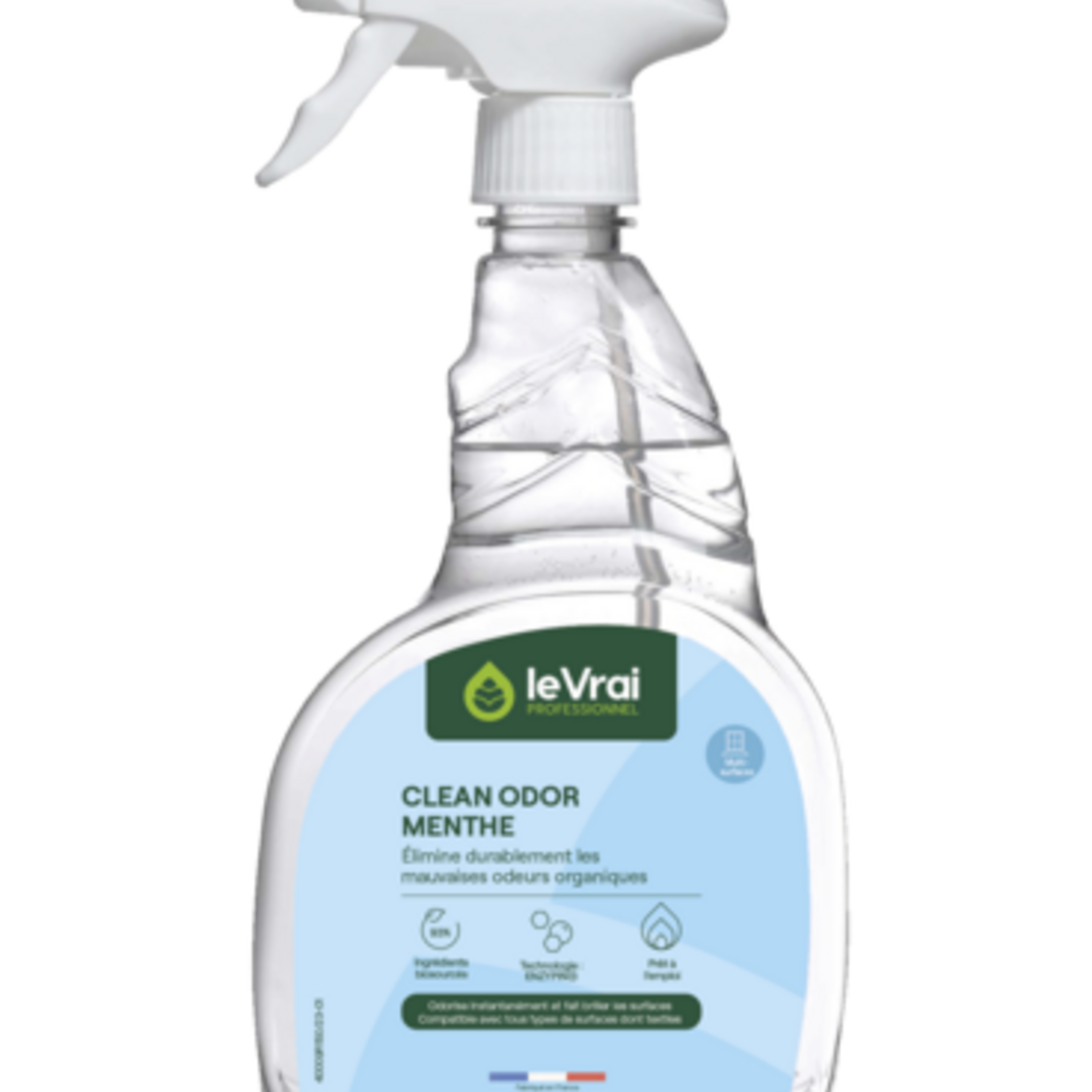 Le vrai professionnel Clean odor menthe 750 ML