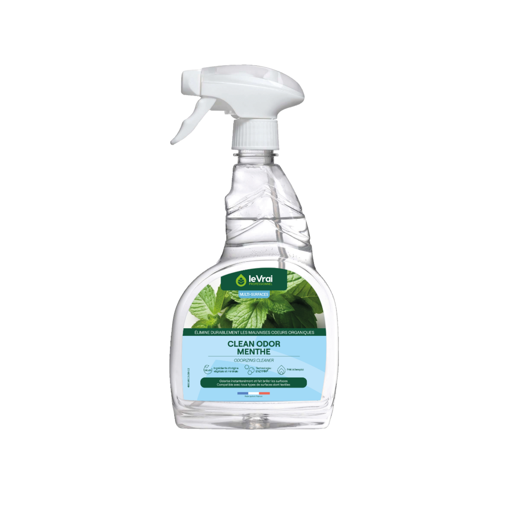 Le vrai professionnel Clean odor menthe 750 ML