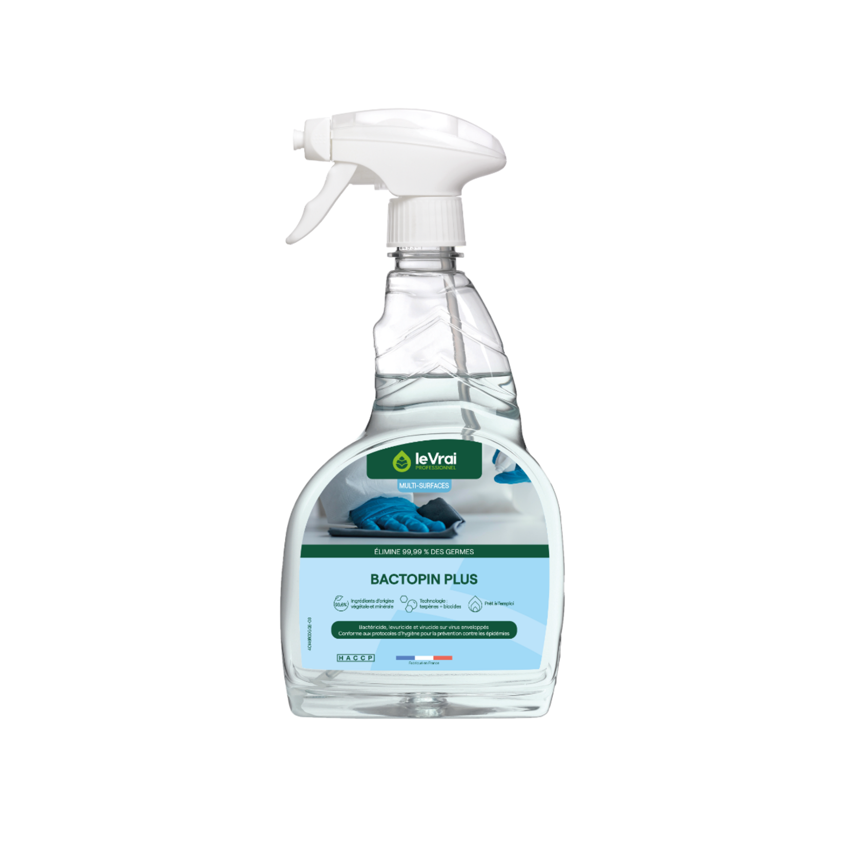 Le vrai professionnel Bactopin plus PAE 750ML