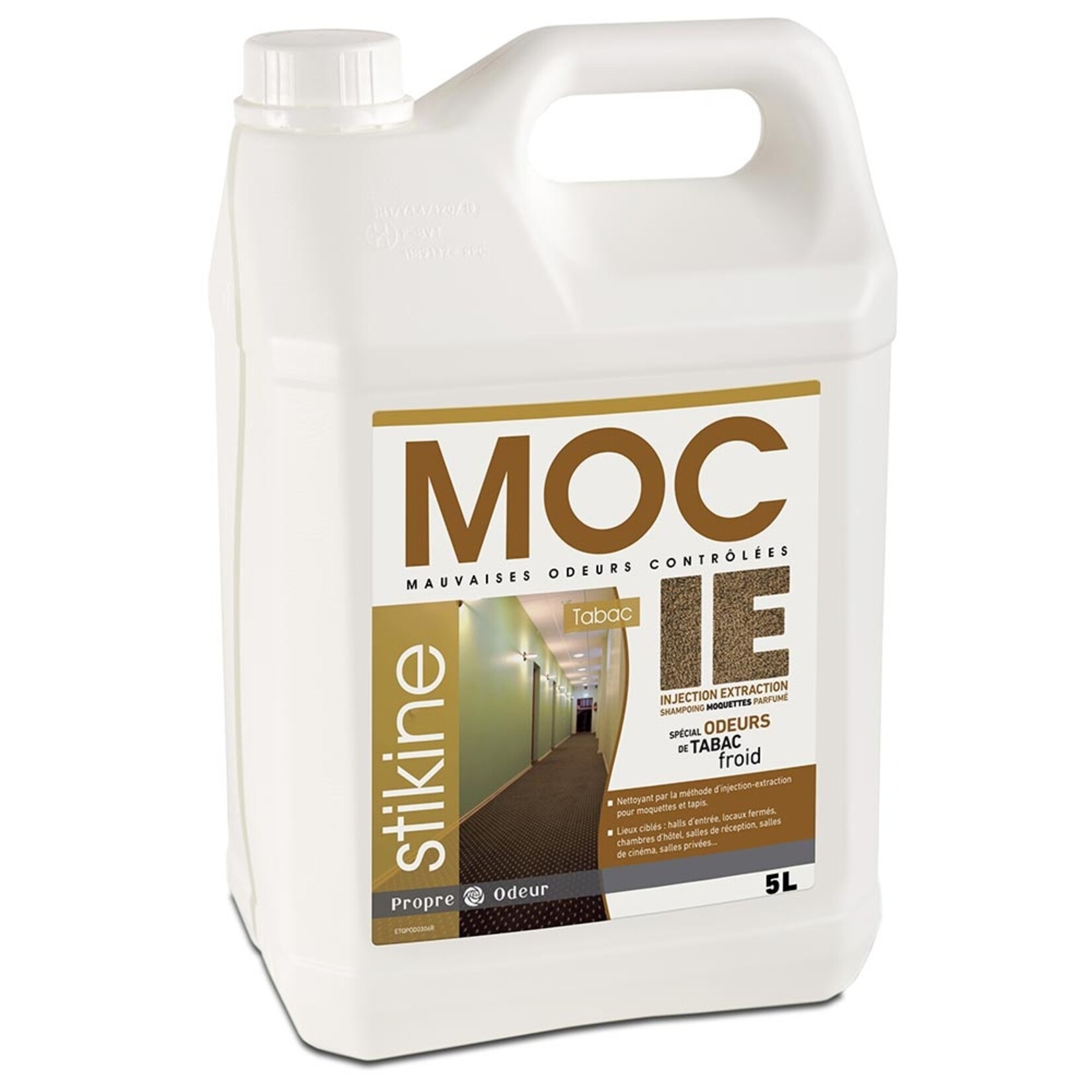Exeol Injection Extraction Shampooing moquettes 5L