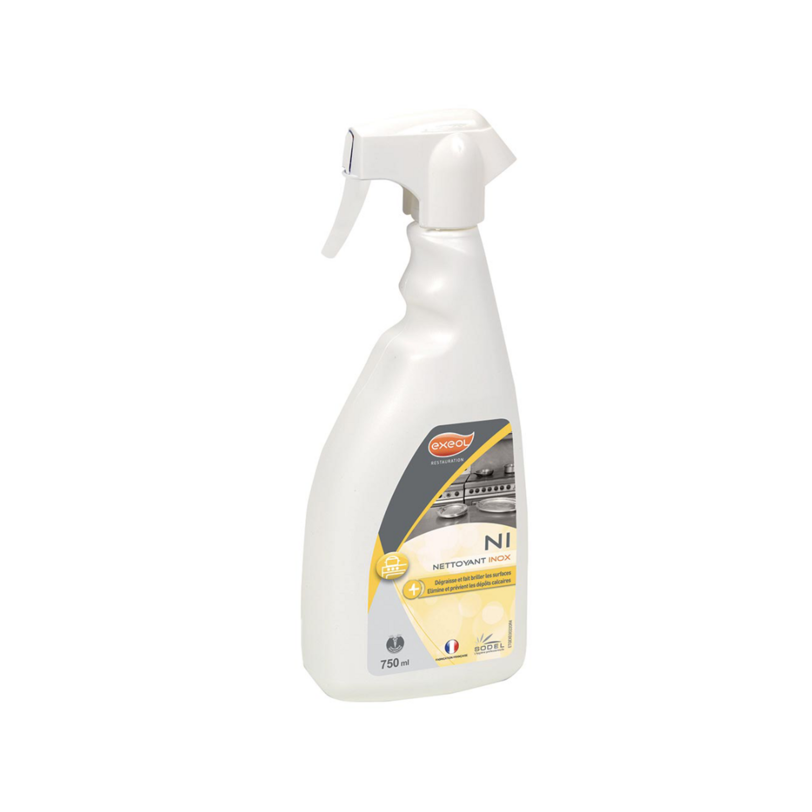 Exeol Nettoyant inox 750ML