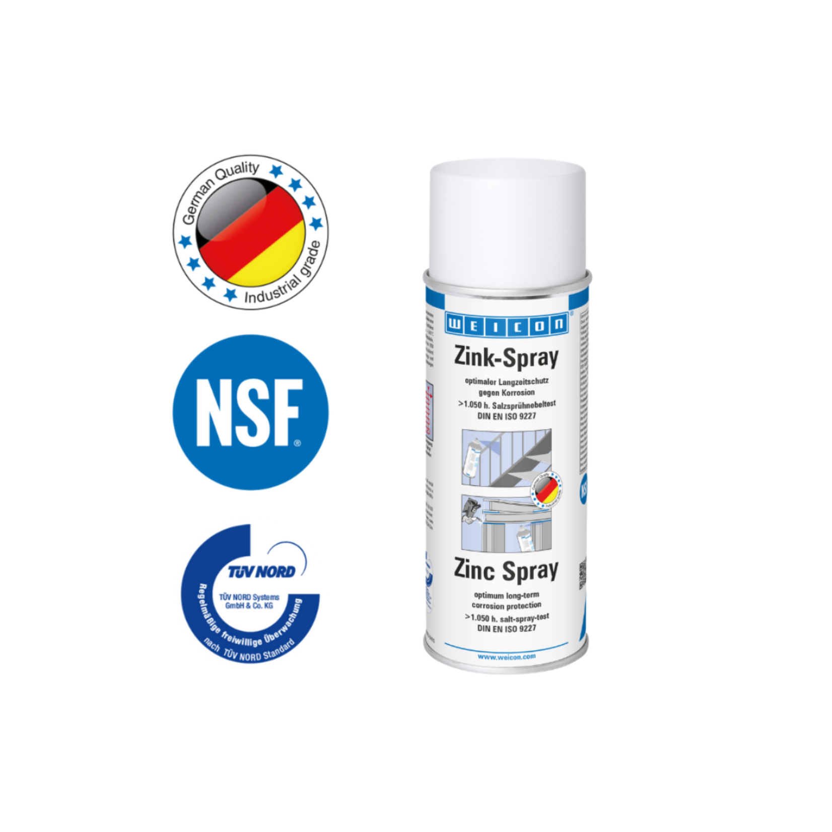 Weicon Spray zinc WEICON 400 ml