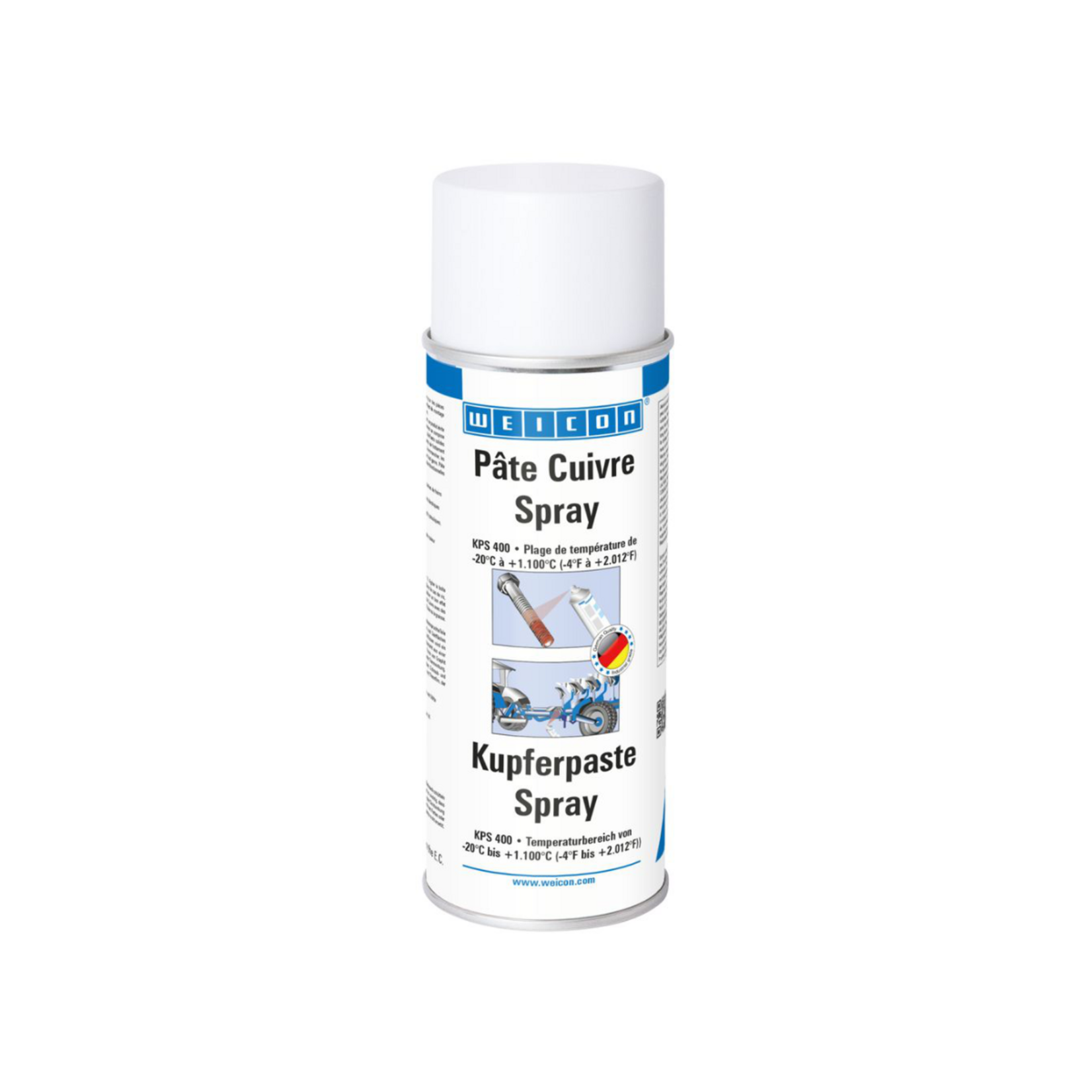 Weicon Pâte de cuivre KPS 400 WEICON 400 ml