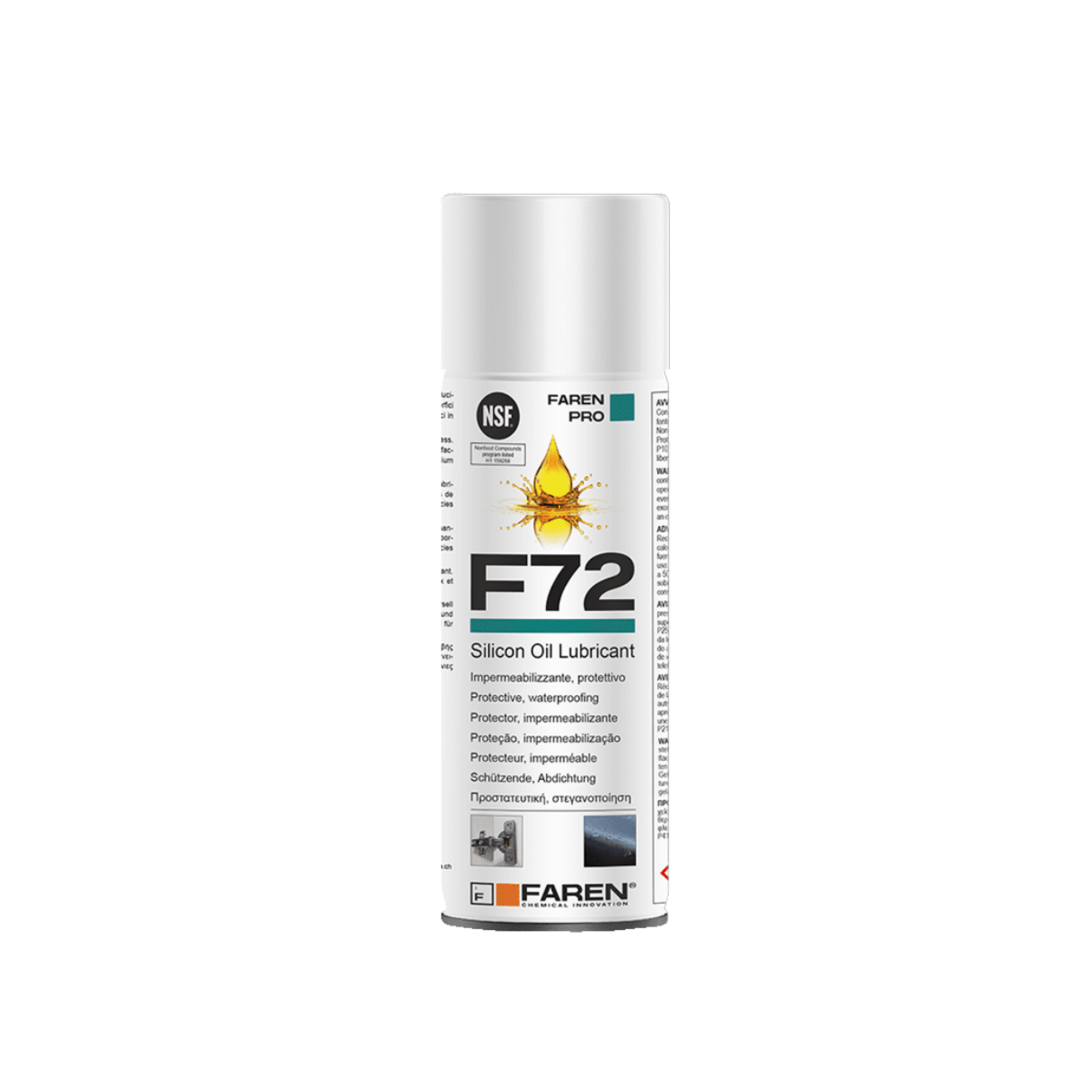 Faren Huile silicone protectrice F72 COBRA 400 ml