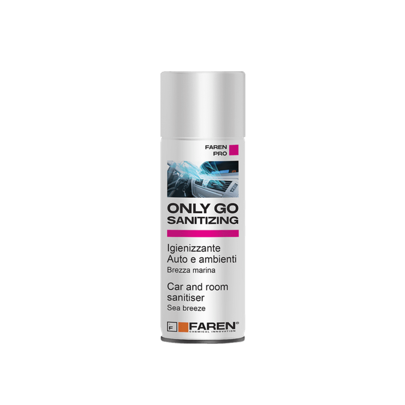 Faren Désinfectant habitacles et climatisations ONLY GO SANITISING 200 ml