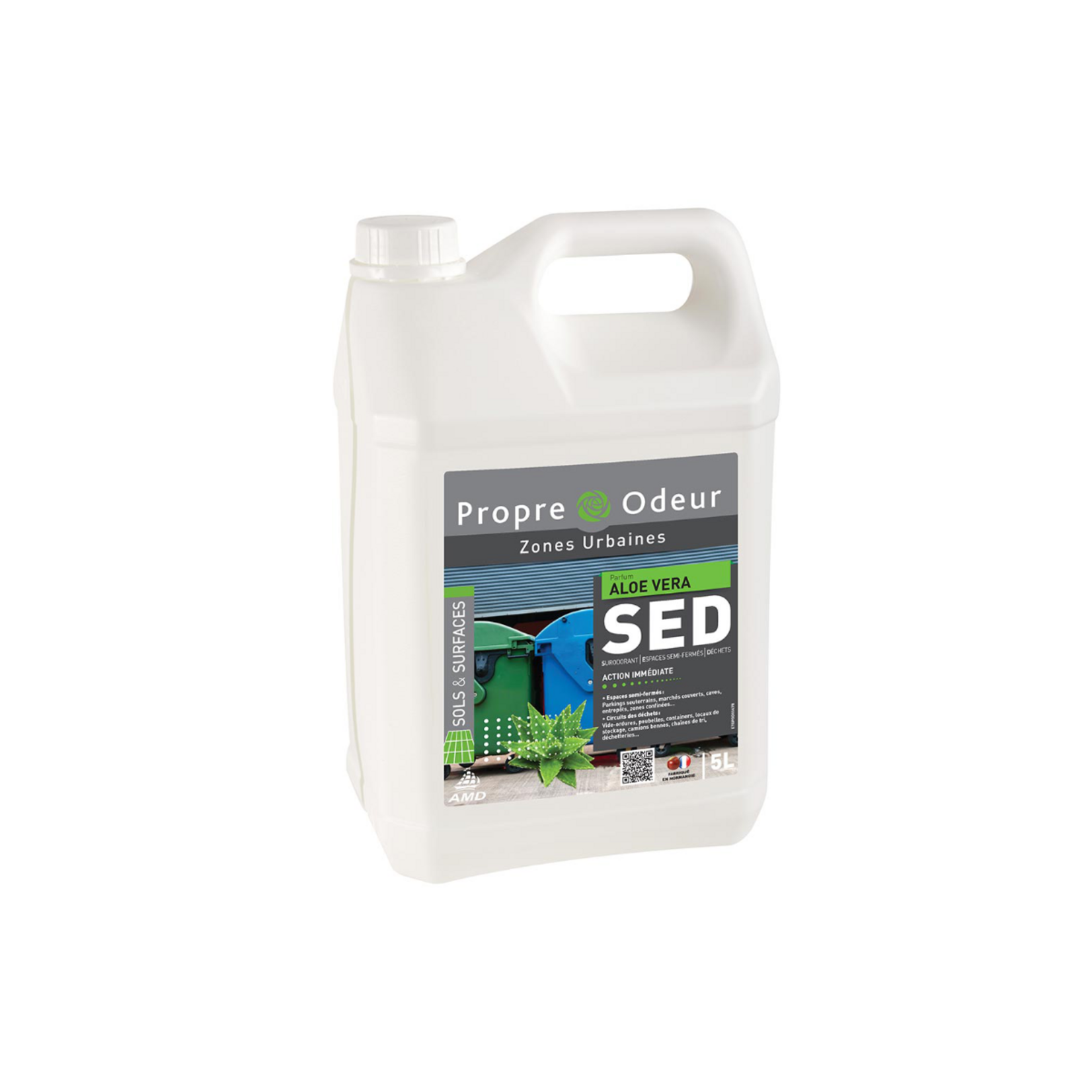 Exeol Surodorant Espaces semi-fermés et déchets 5L