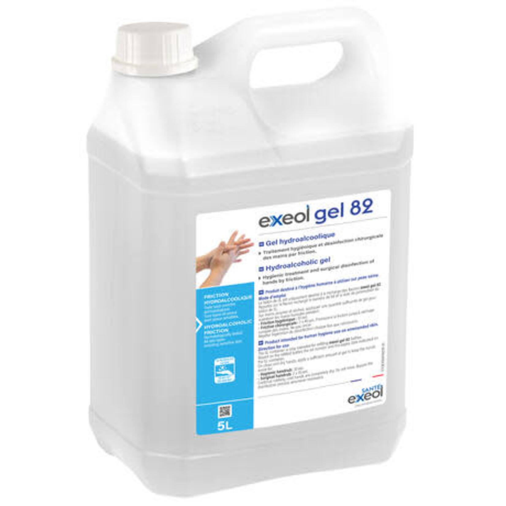 Exeol Gel 82 Hydroalcoolique 5L