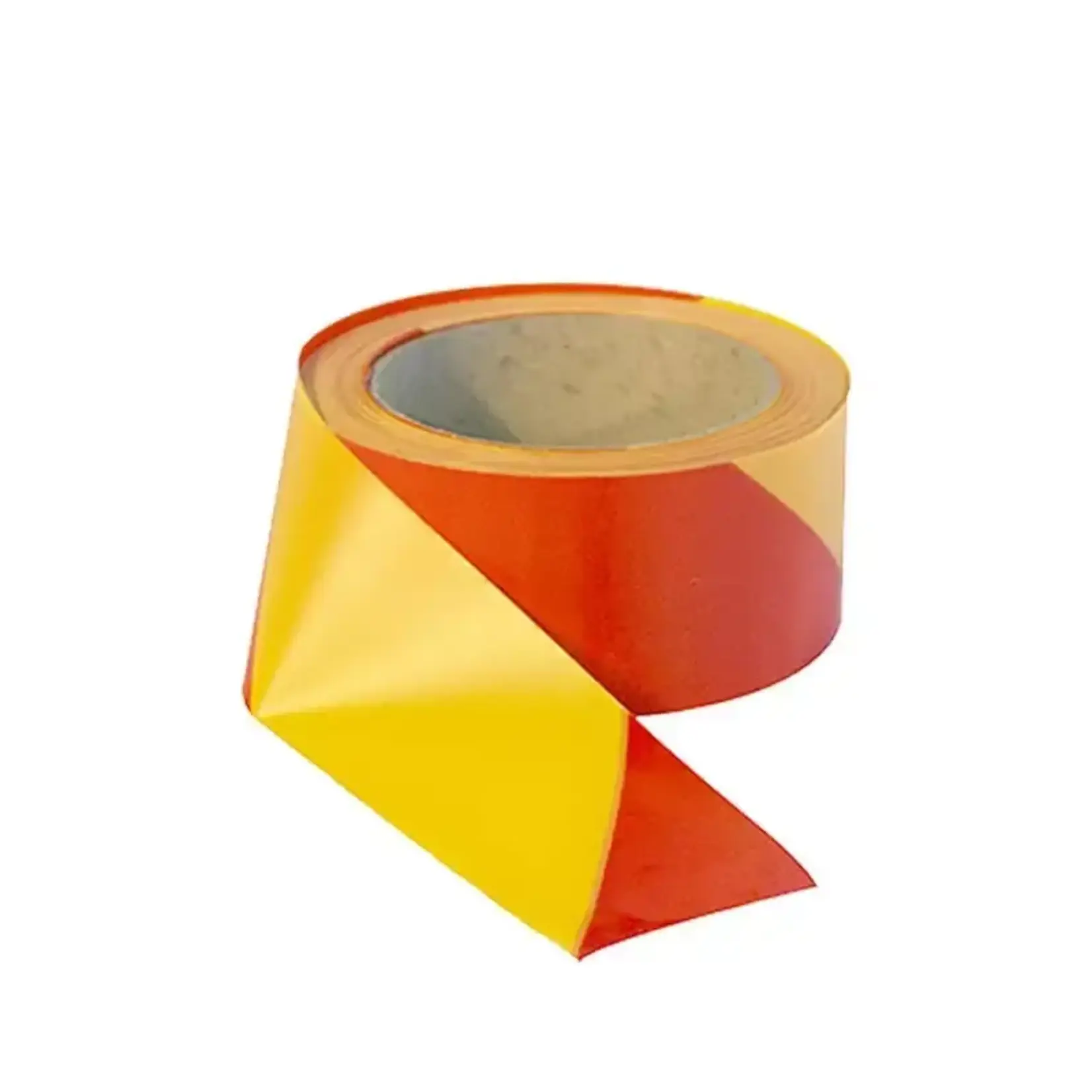 Soppec Rubalise rouge/jaune 50 mm × 100 m, 40 µm