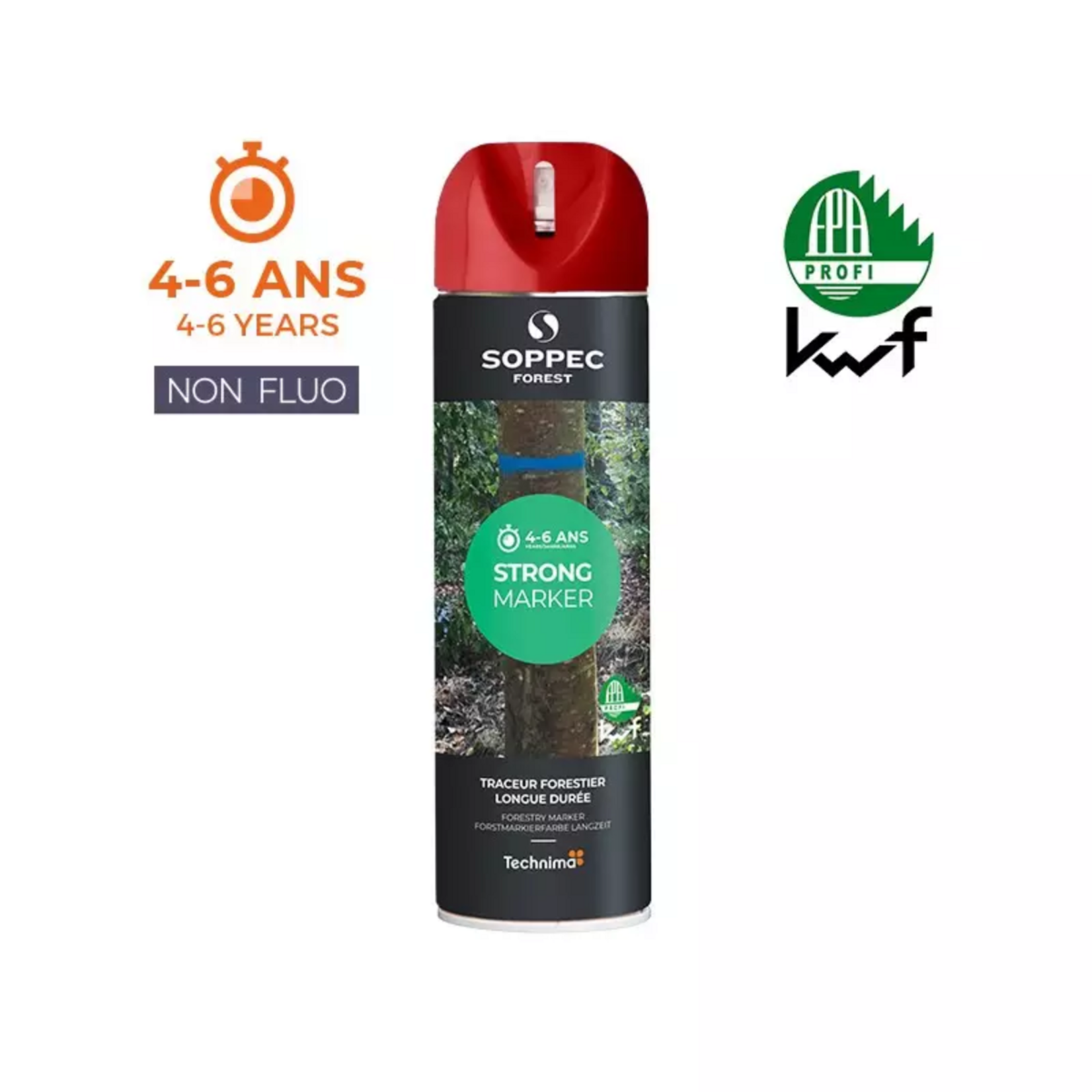 Soppec Traceur rouge STRONG MARKER 500 ml