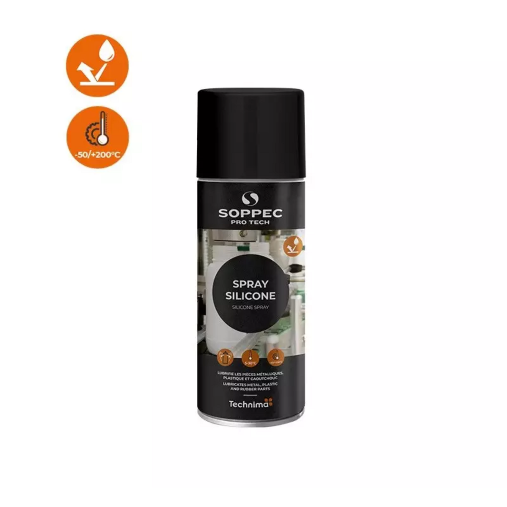 Soppec Protech SPRAY SILICONE, aérosol 400 ml