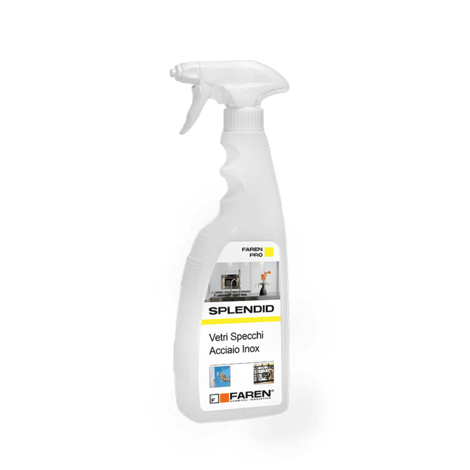 Faren Nettoyant miroirs, vitres et inox SPLENDID 750 ml