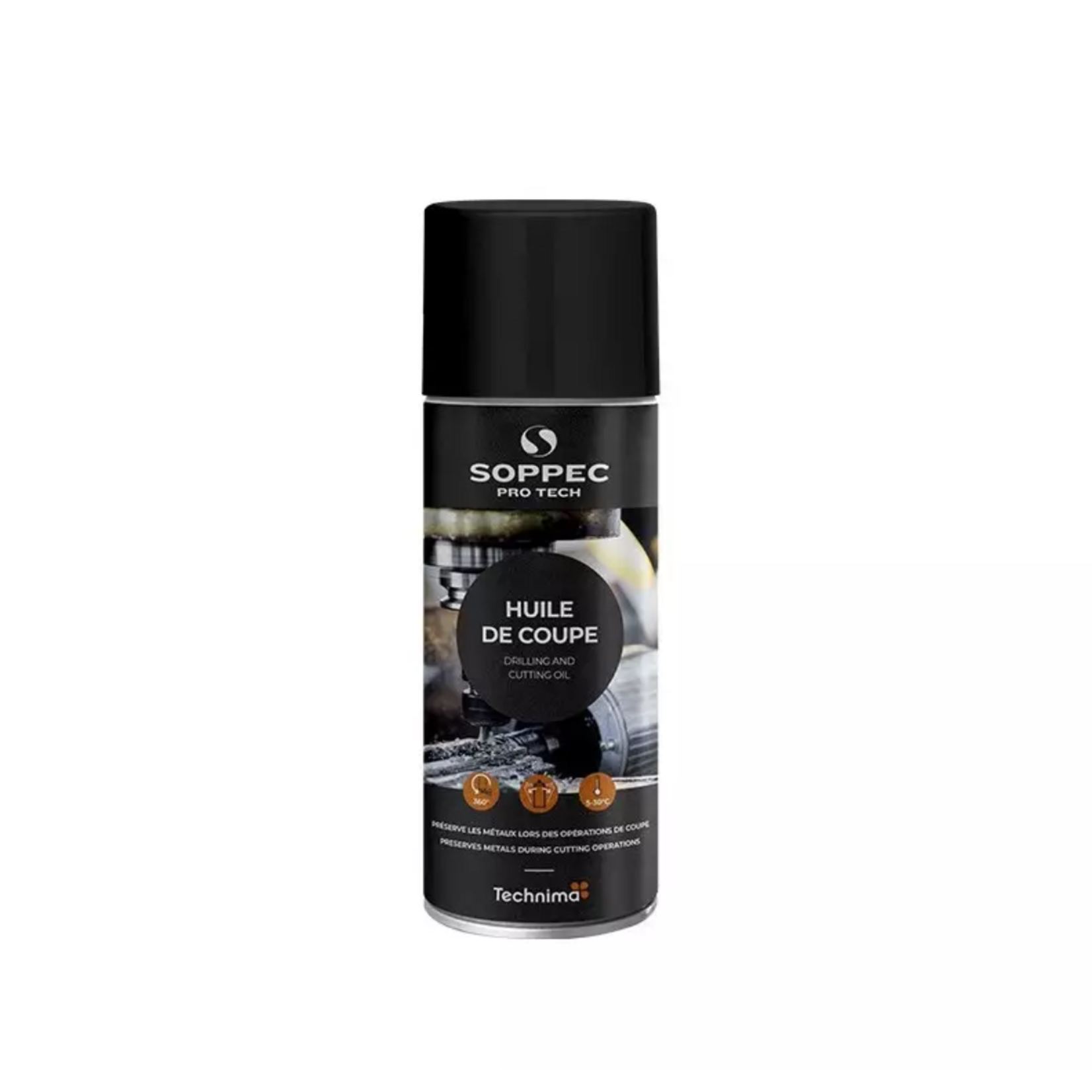 Soppec Protech Huile de coupe, aérosol 400 ml