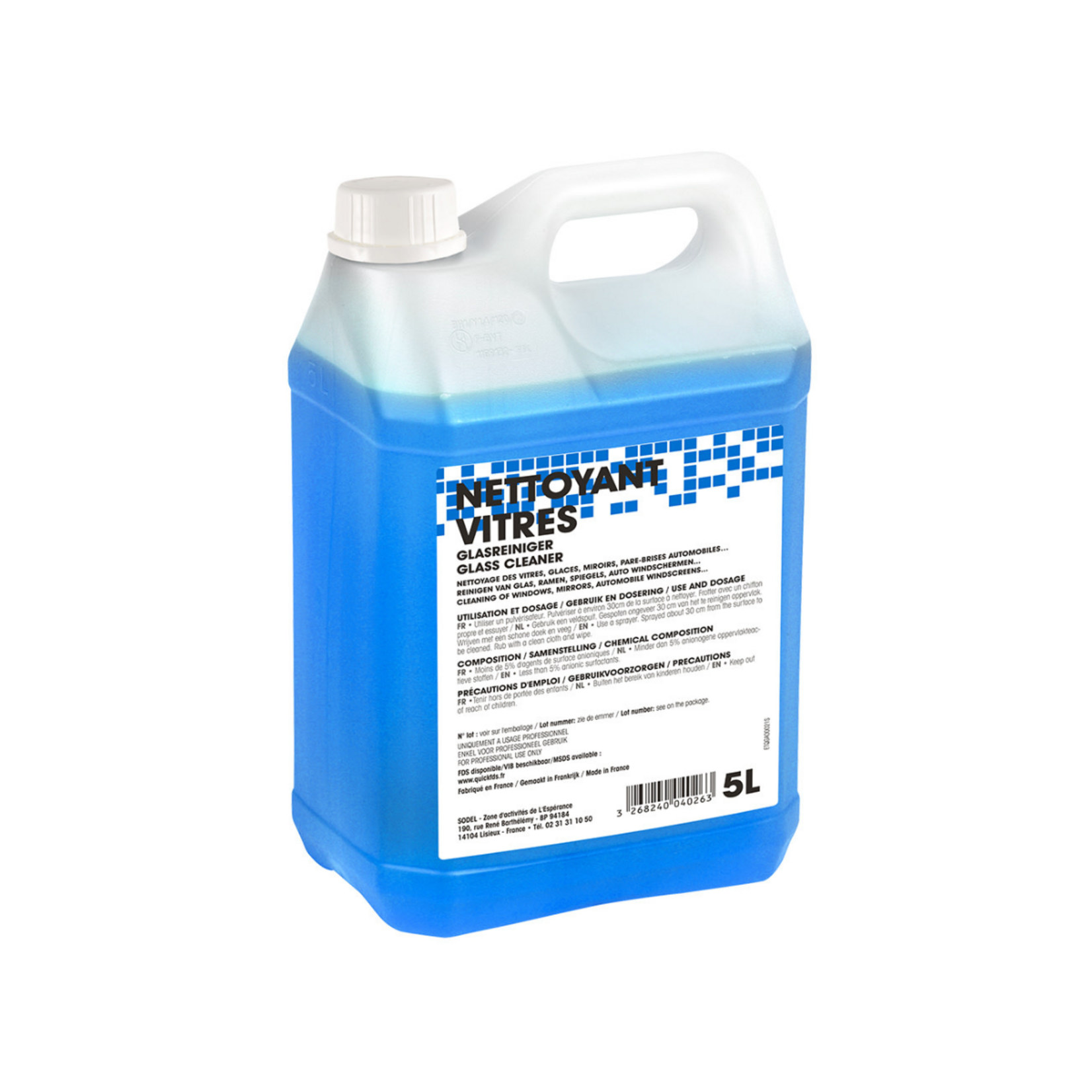 Exeol Nettoyant vitres 5L GAO
