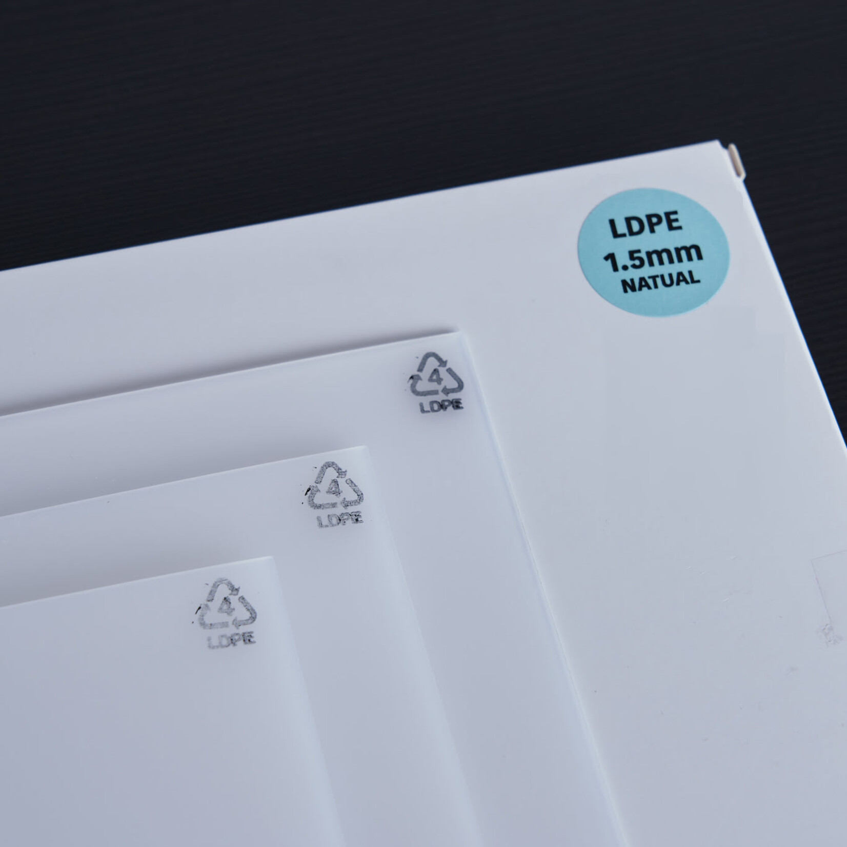 MY YARD Nature White LDPE - 19.75 x 12 inch