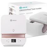 LOKLiK Auto Tumbler Heat Press - LOKLiK White