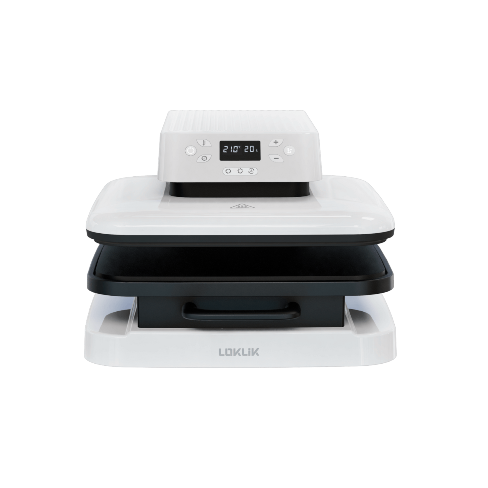 LOKLiK Auto Heat Press - LOKLiK White