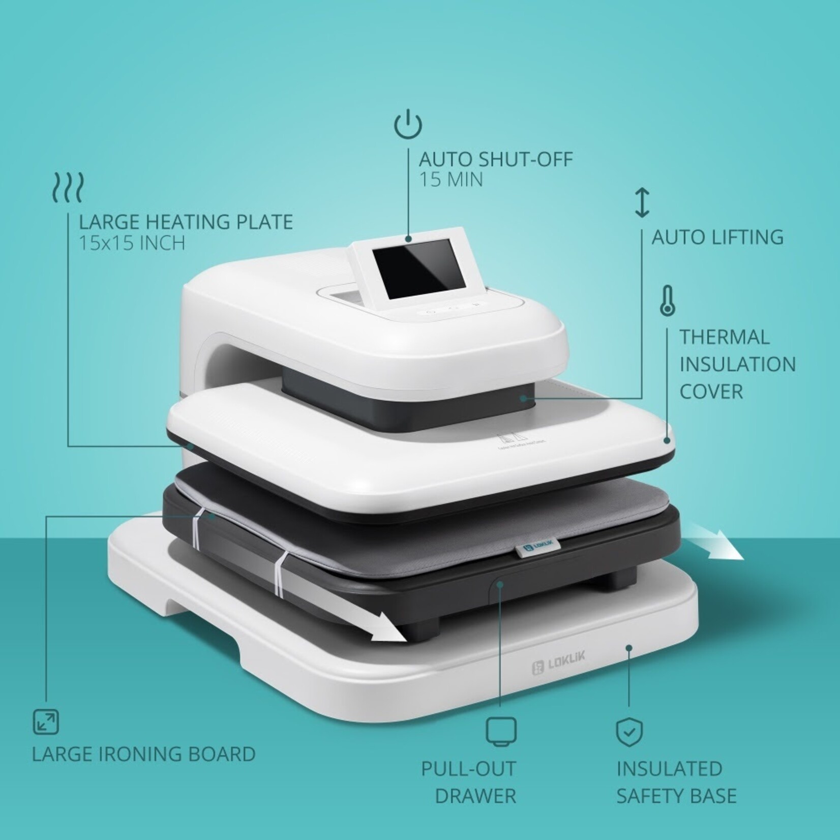 LOKLiK ImPress™ Auto 2 Smart - Daisy White