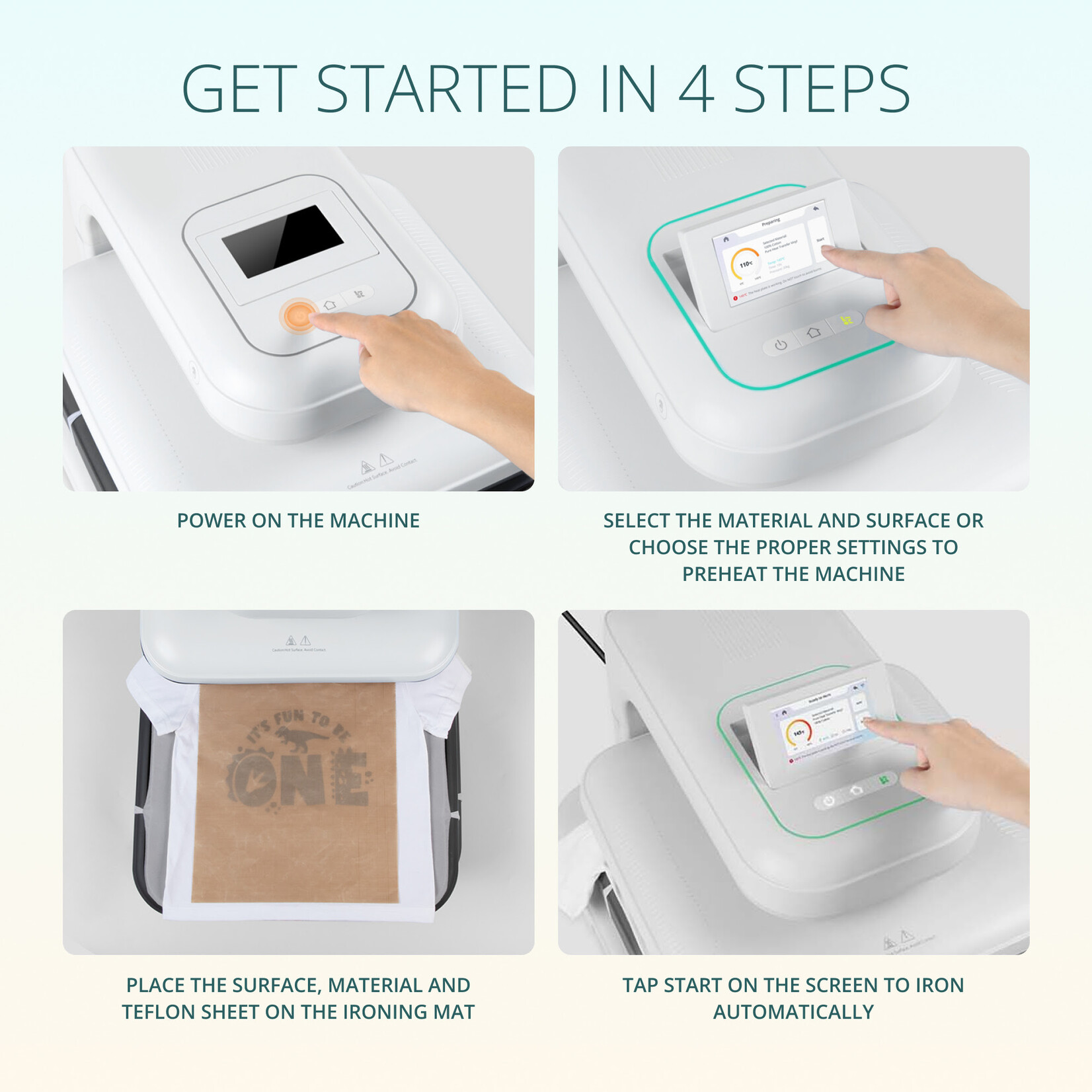 LOKLiK ImPress™ Auto 2 Smart - Daisy White