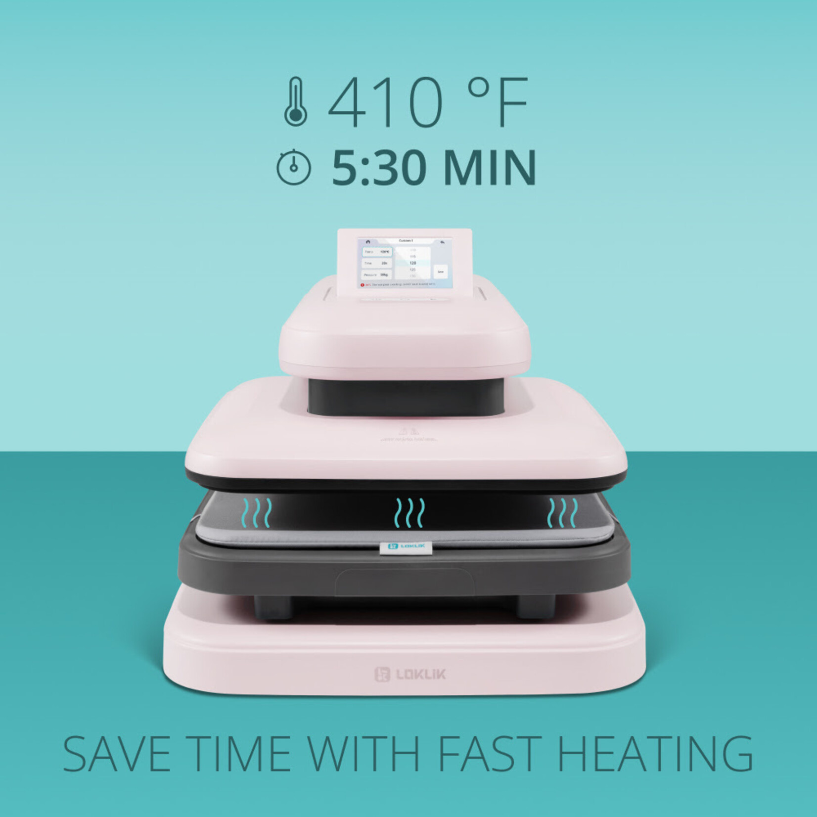 LOKLiK ImPress™ Auto 2 Smart - Pastel Pink