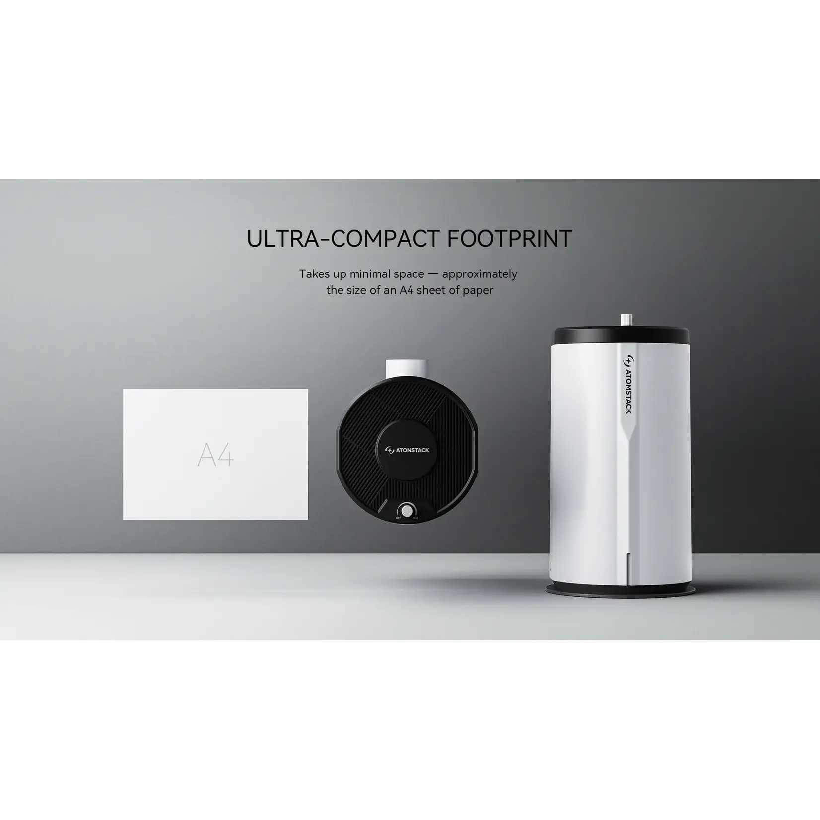 AtomStack D3 Desktop Air Purifier