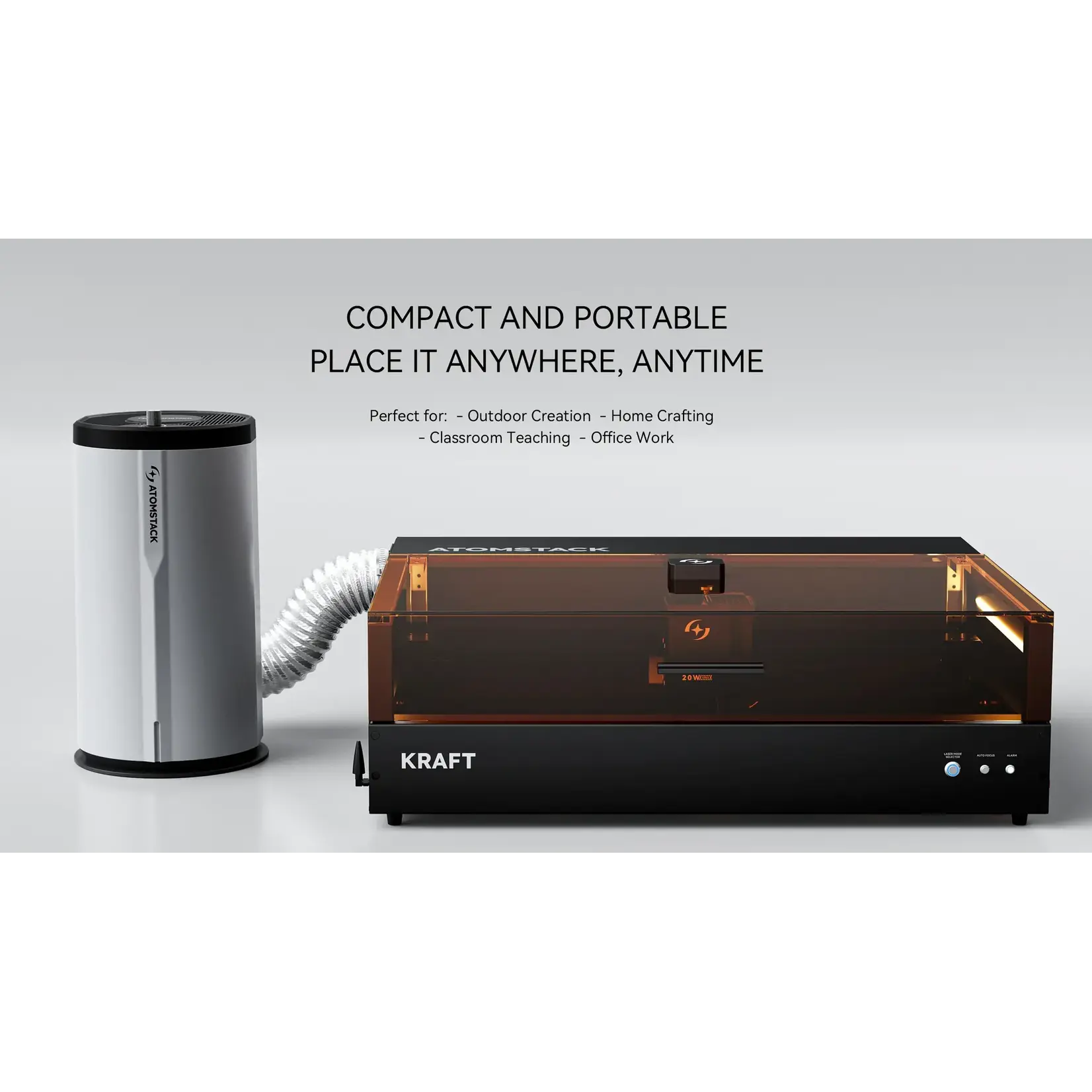 AtomStack D3 Desktop Air Purifier