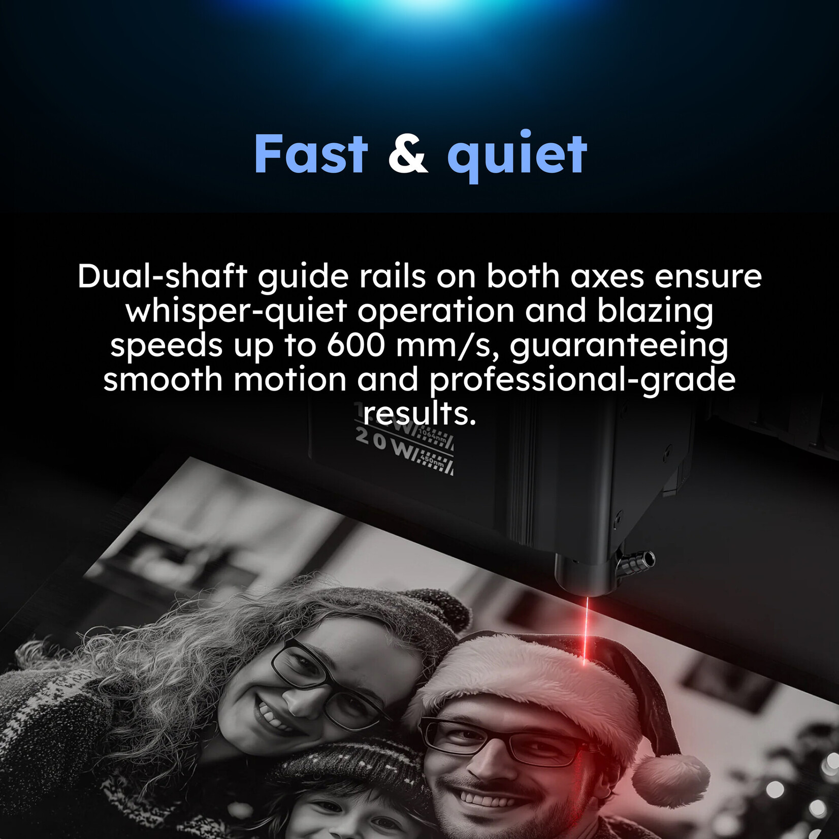 AtomStack Kraft Dual Laser Cutter - 20 W Diode + 1.2 W IR