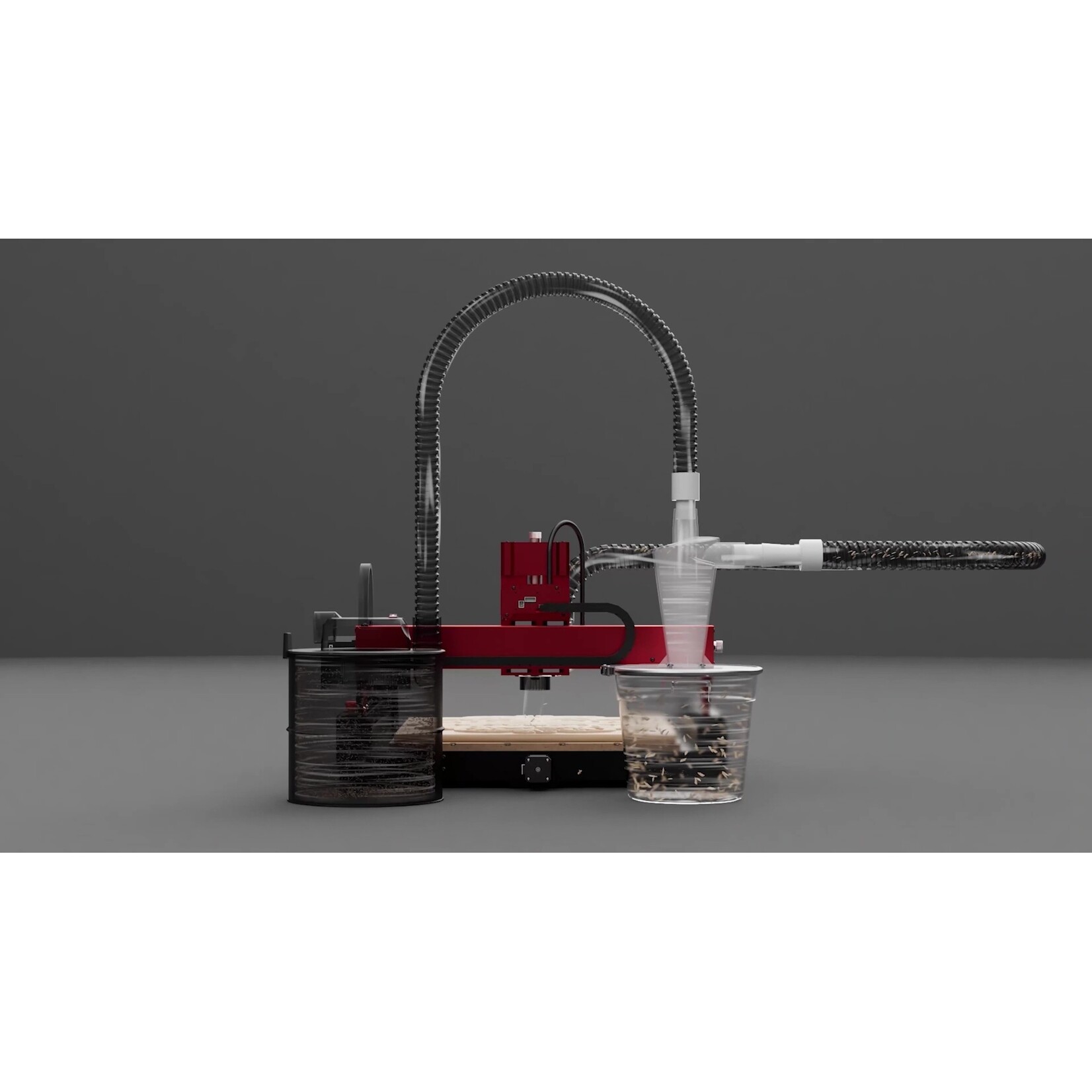 AtomStack CNC Double Tube Vacuum