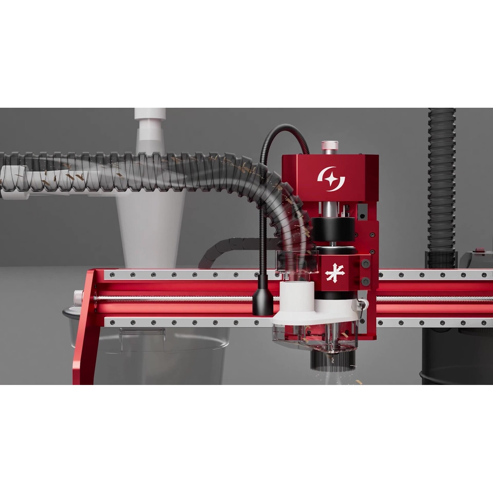 AtomStack CNC Double Tube Vacuum
