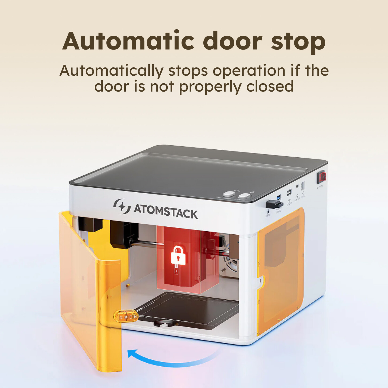 AtomStack P1 Laser Engraver - 5 W Diode