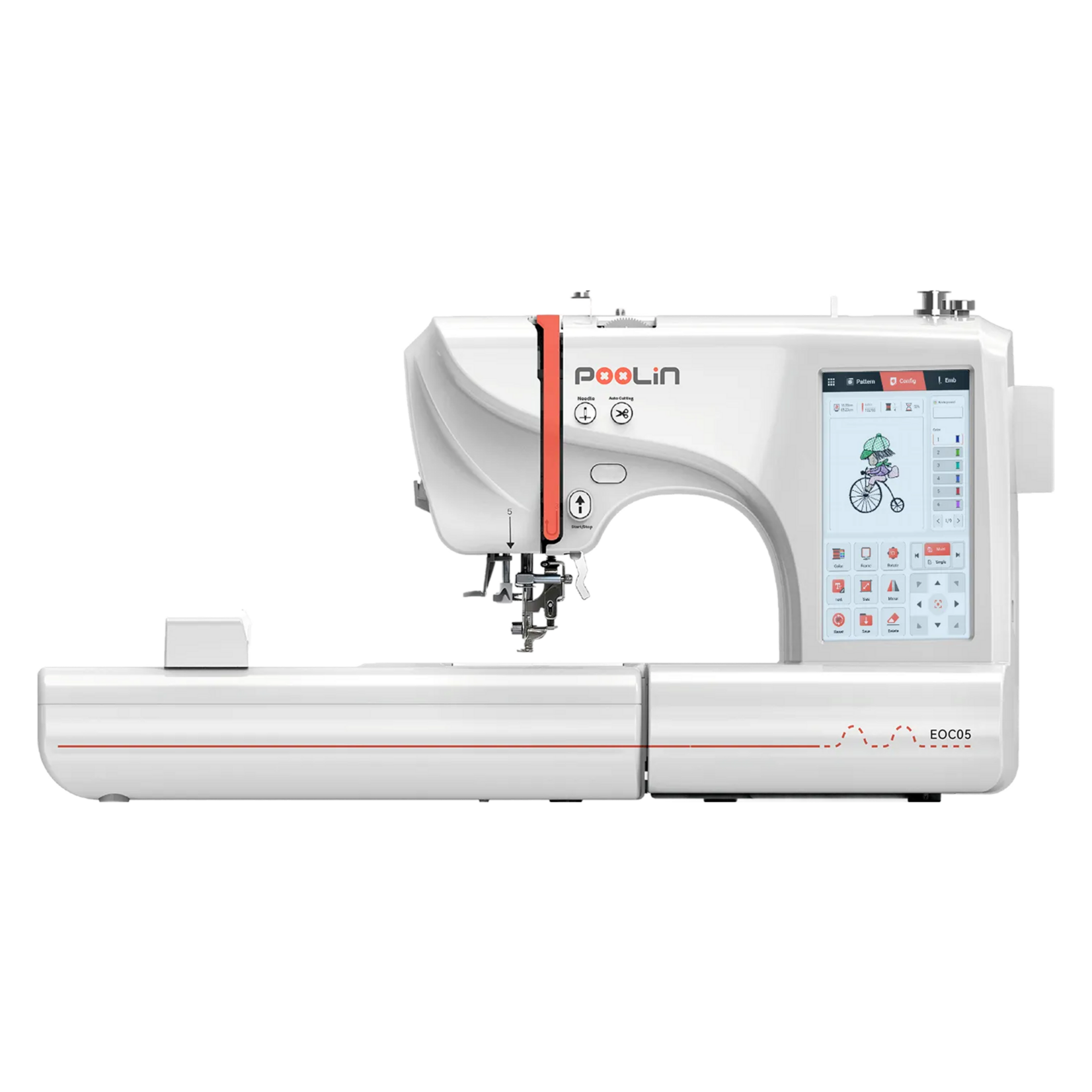 PooLin EOC05 Embroidery Machine