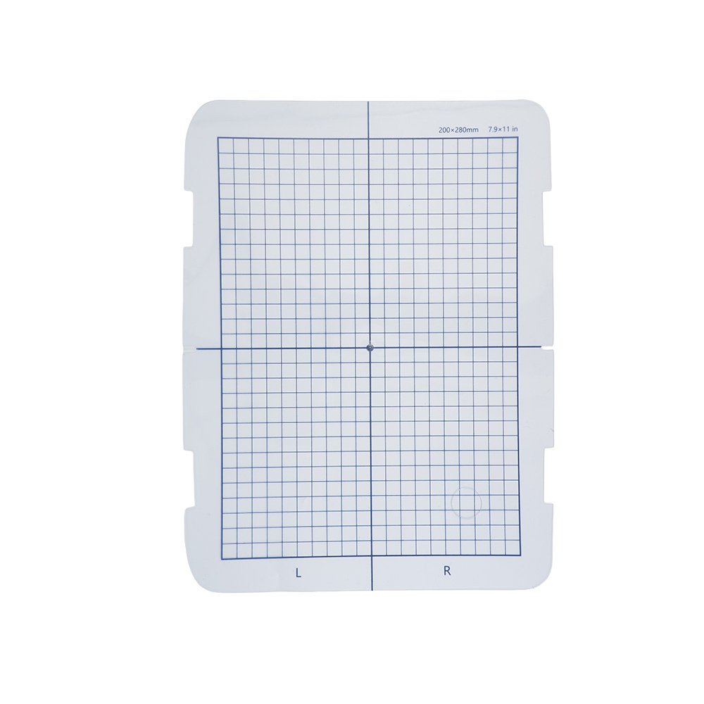 Embroidery positioning templates